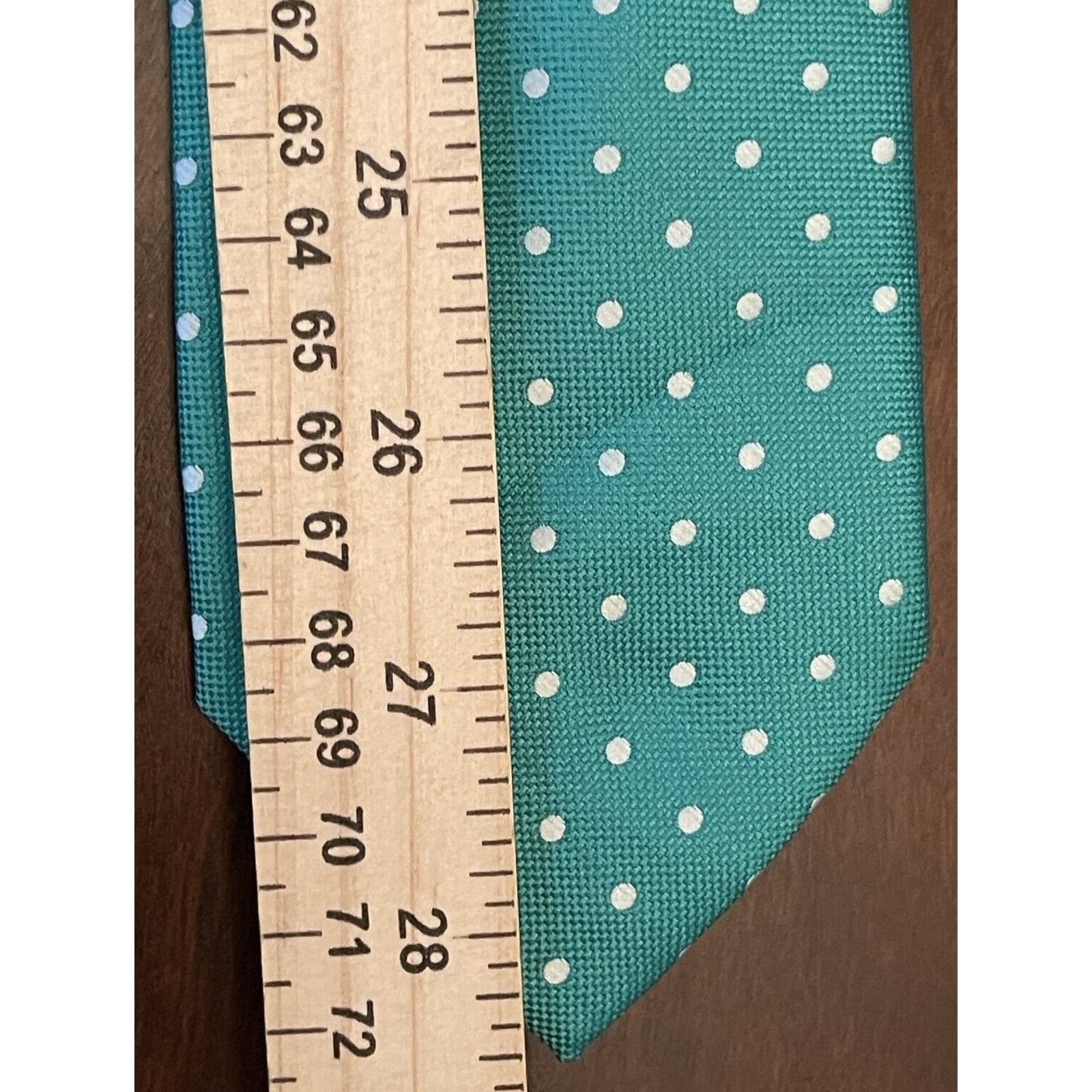 Izod Izod Green 100% Polyester Men’s Neck Tie Made In China Size ONE SIZE - 5 Thumbnail