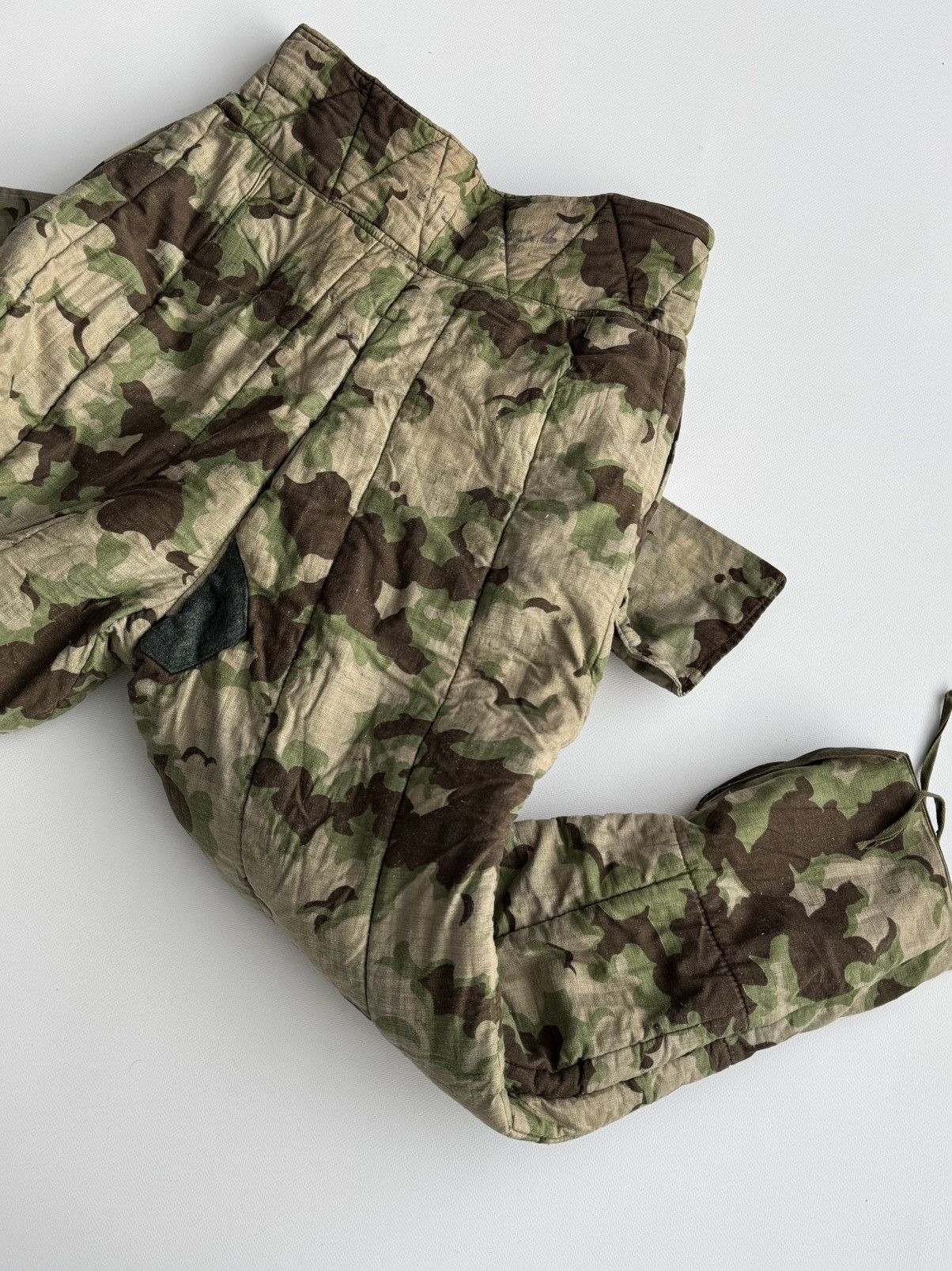 Vintage 1950s Czechoslovakian Air Force Mracky Camo Reversible Pants Size US 32 / EU 48 - 11 Thumbnail