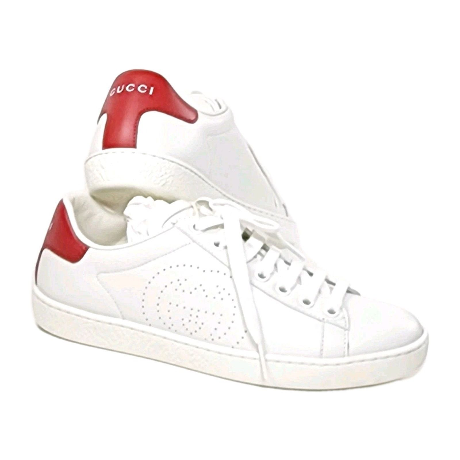 Gucci Gucci Ace Interlocking GG S Women's White AYO70 9078 US4 Size US 4 / IT 34 - 2 Thumbnail