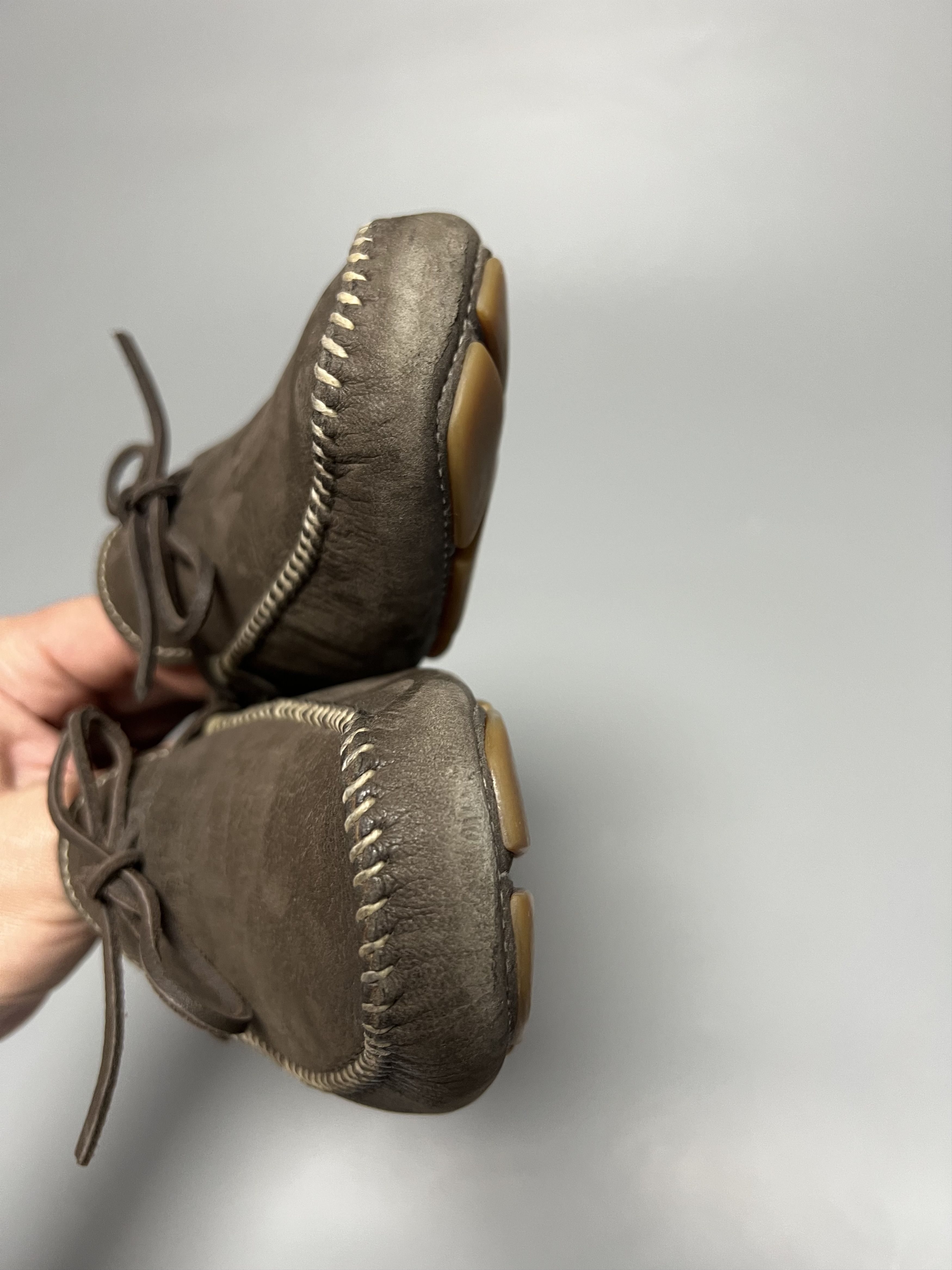 Prada Prada Vintage Brown Leather Loafers Moccasins Size US 7.5 / EU 40-41 - 14 Thumbnail