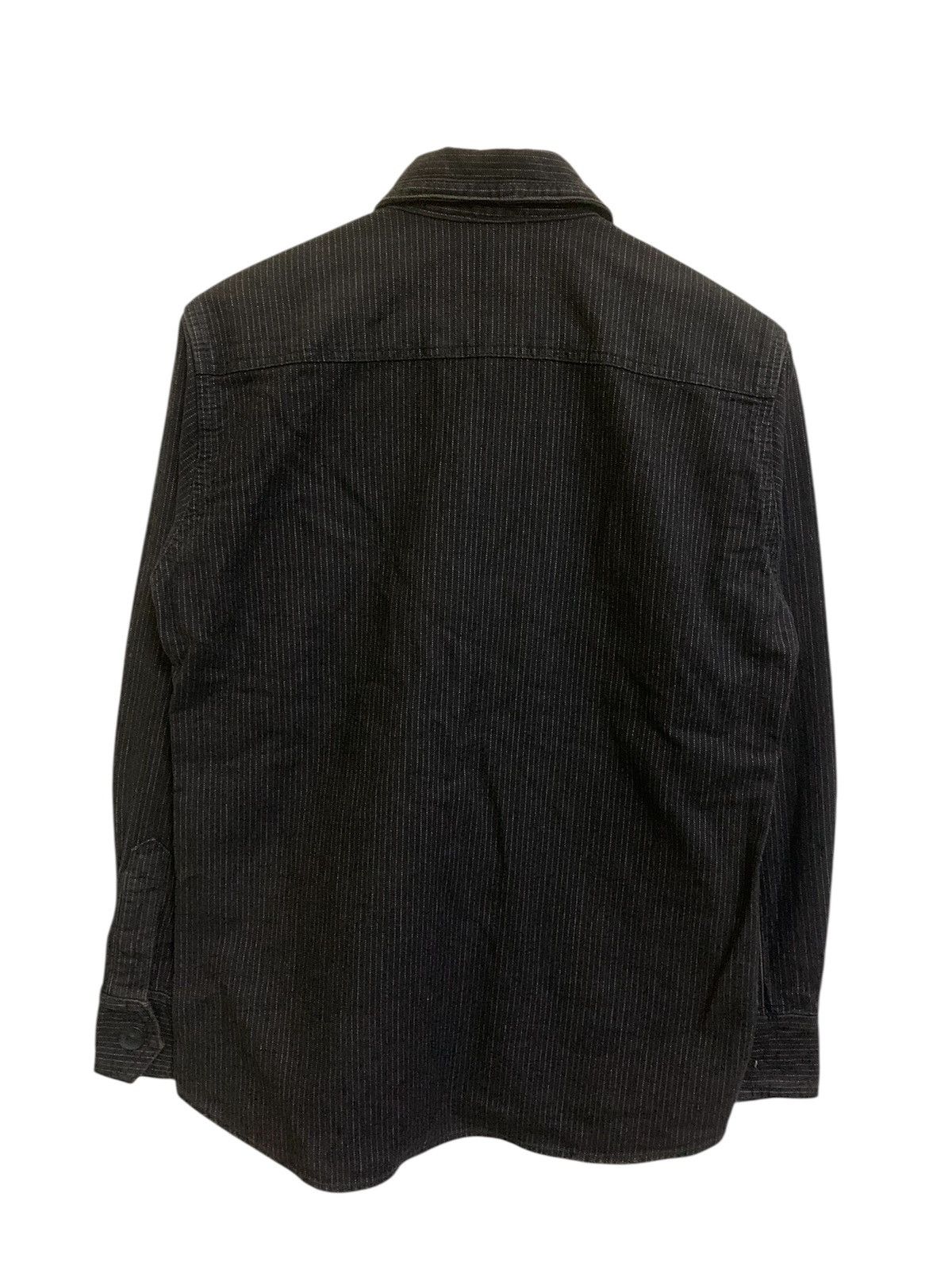 Levi's Vintage Clothing 💥Levi’s Movin On Denim Stripe Zipper Jacket Size US M / EU 48-50 / 2 - 4 Thumbnail