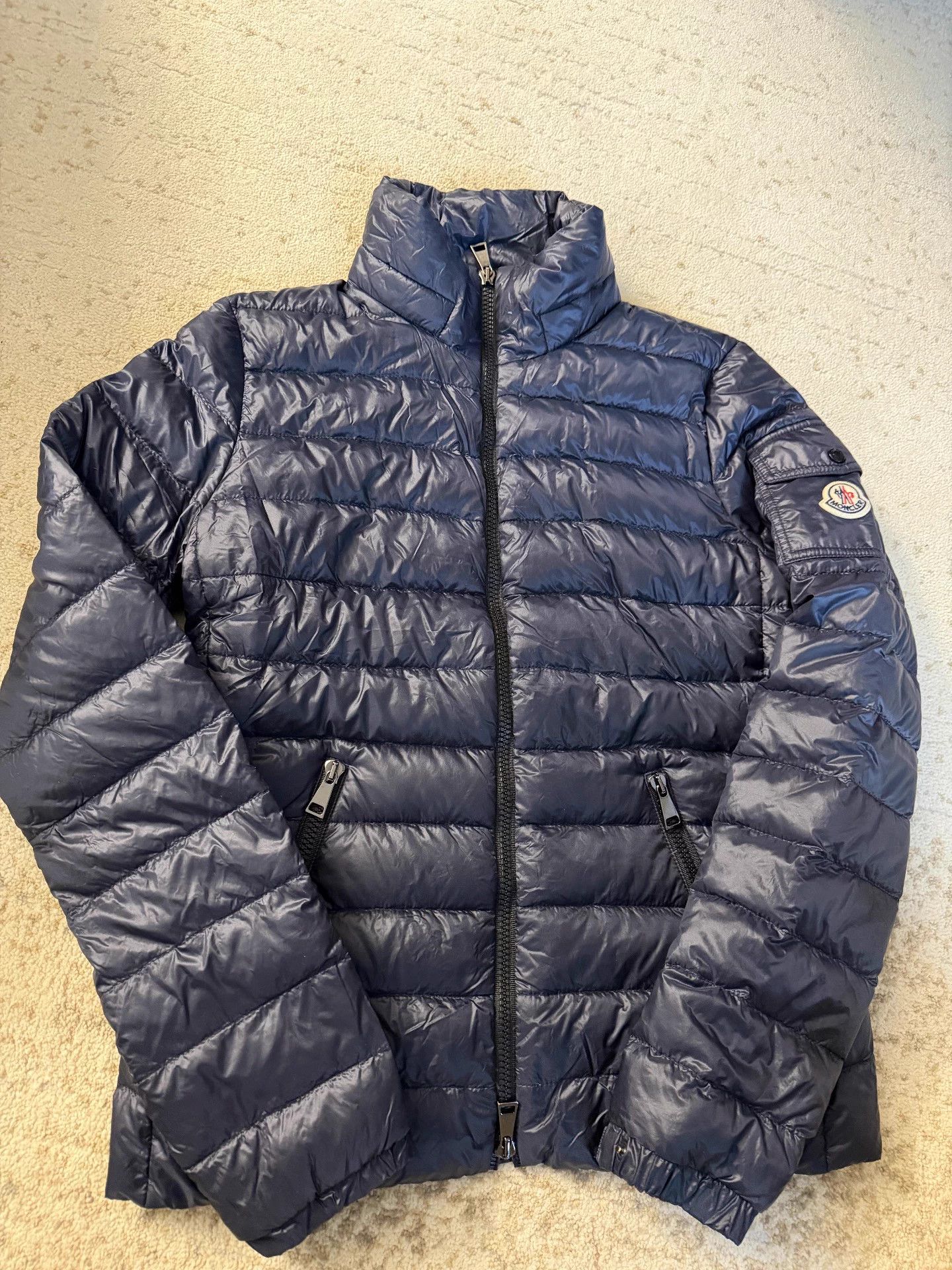 Moncler Moncler Navy Size 1 Down Jacket Mint Size US S / EU 44-46 / 1 - 4 Thumbnail