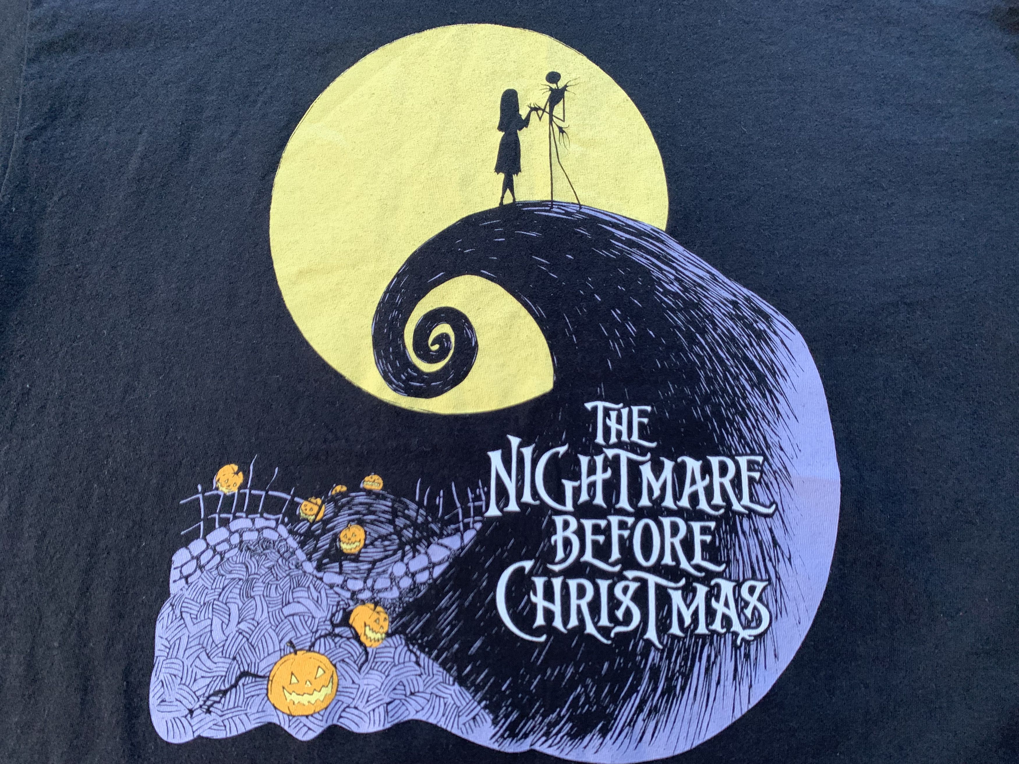 Disney × Vintage Vintage The Nightmare Before Christmas T-Shirt Size US M / EU 48-50 / 2 - 5 Thumbnail