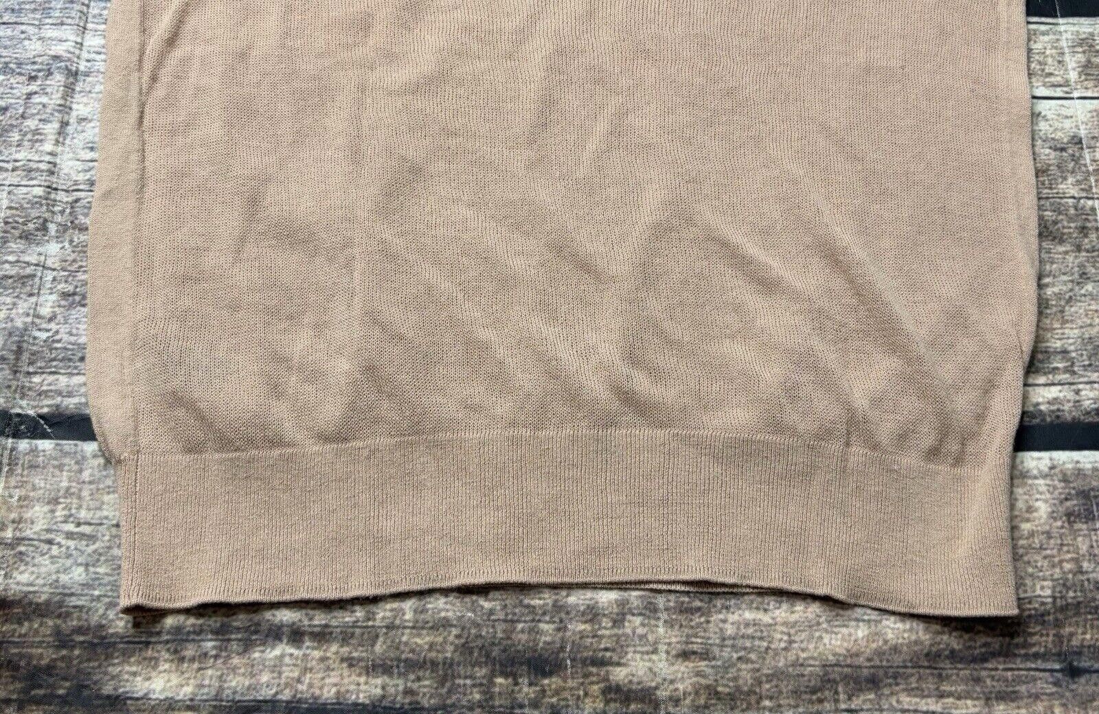 Alexander Wang T Alexander Wang Sweater Women's XS V-Neck Brown Cotton Size XS / US 0-2 / IT 36-38 - 7 Thumbnail