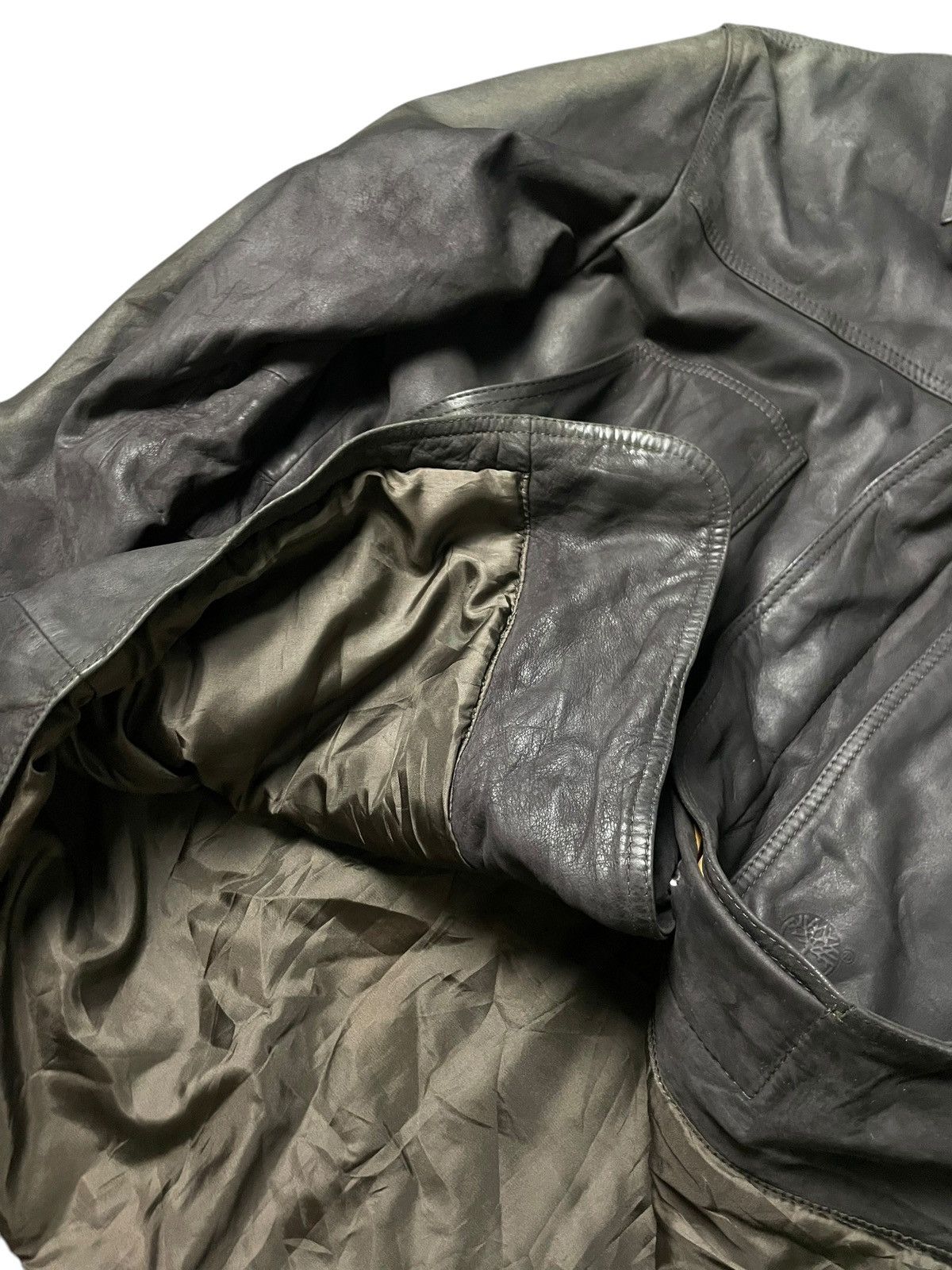 Timberland × Vintage VINTAGE TIMBERLAND LEATHER SUEDE JACKET (87) Size US M / EU 48-50 / 2 - 4 Thumbnail
