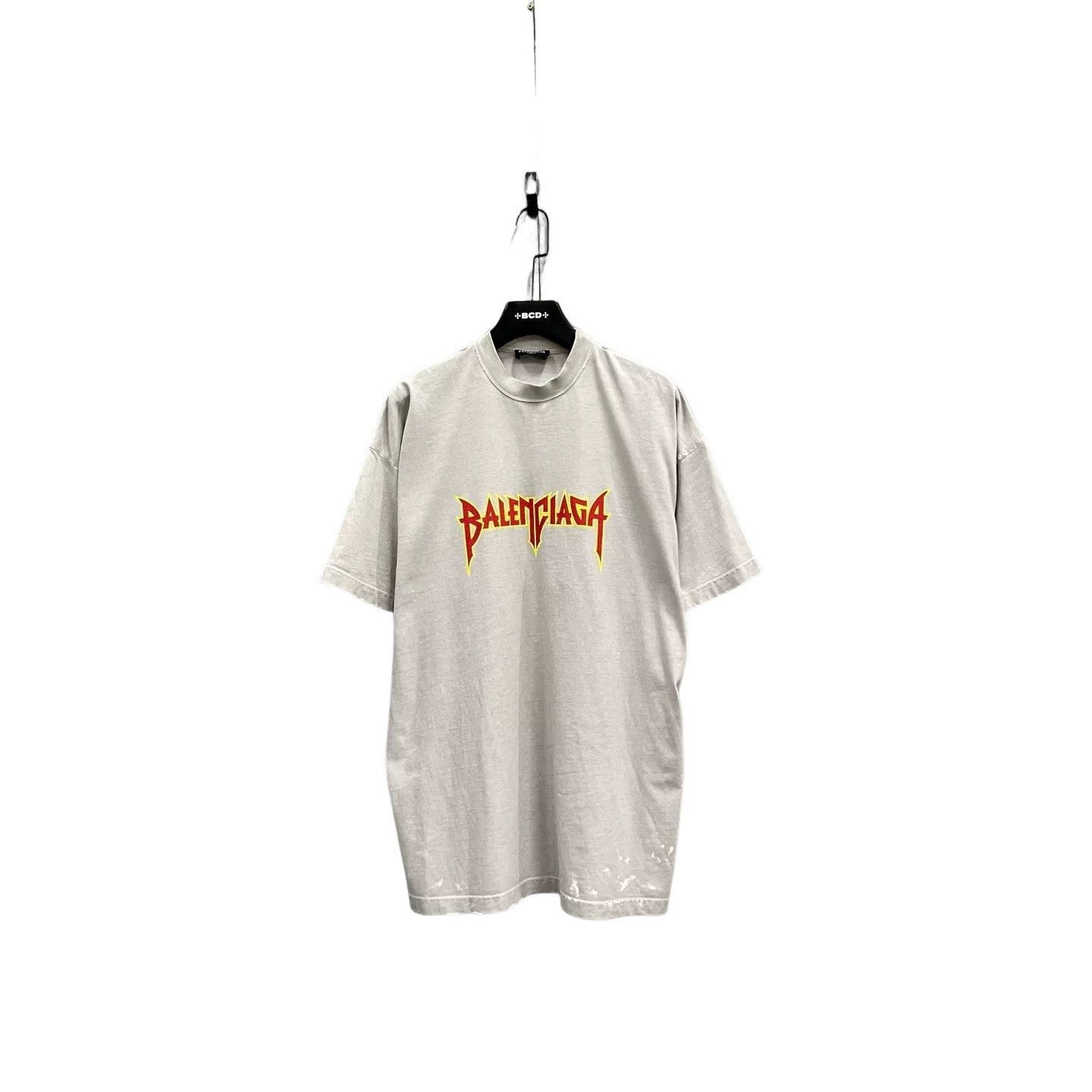 Balenciaga Balenciaga Metallica Metal Logo T-Shirt US S Size US S / EU 44-46 / 1 - 1 Thumbnail