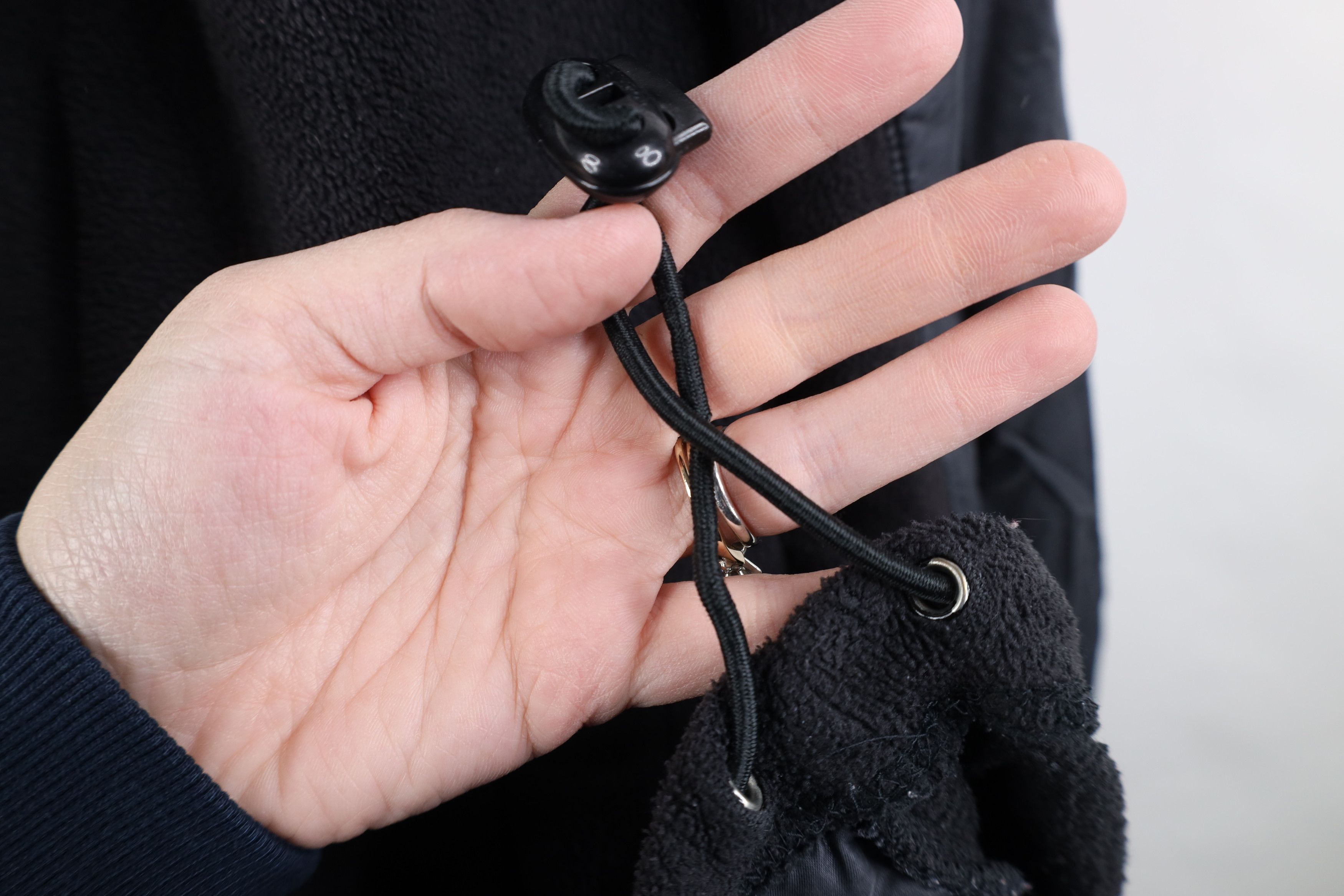 Nike Vintage Nike Mini Swoosh Half Zip Fleece Hooded Jacket Black Size US L / EU 52-54 / 3 - 10 Thumbnail