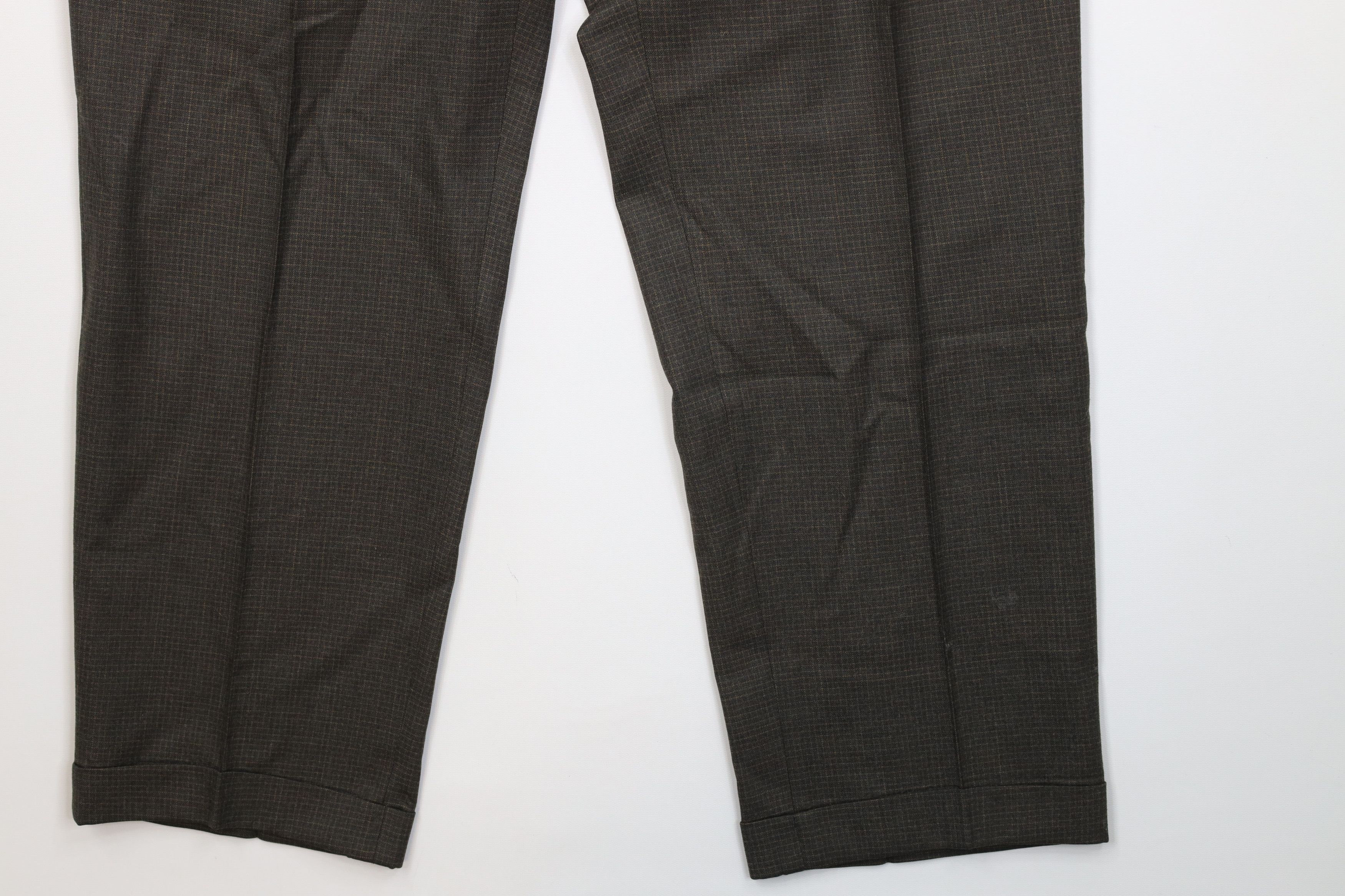 Vintage Vintage 90s Streetwear Wool Knit Wide Leg Chino Pants Size US 34 / EU 50 - 5 Thumbnail