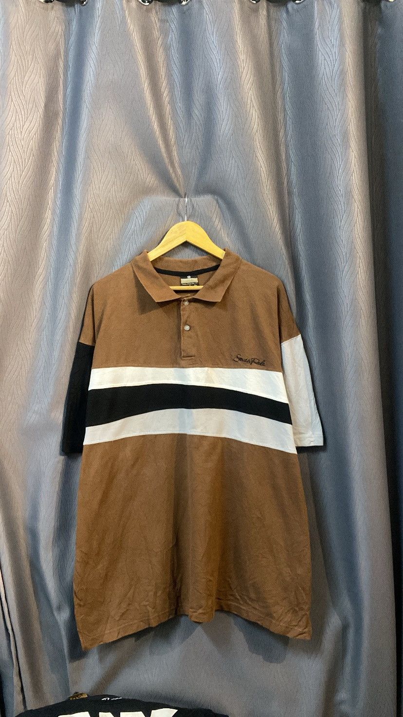 Southpole ‼️NEED GONE‼️CRAZY Y2K SOUTHPOLE CHOLO COLLAR TEE JAPAN XLARGE Size US XL / EU 56 / 4 - 1 Thumbnail