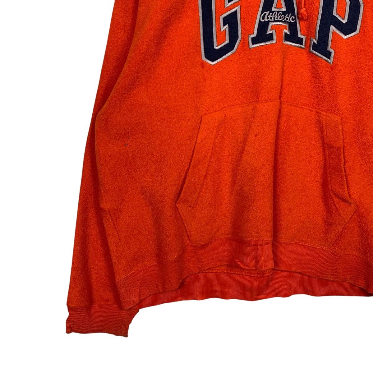 Gap GAP Big Logo Pullover Fleece Orange Hoodies #1596-C71 Size US L / EU 52-54 / 3 - 3 Thumbnail