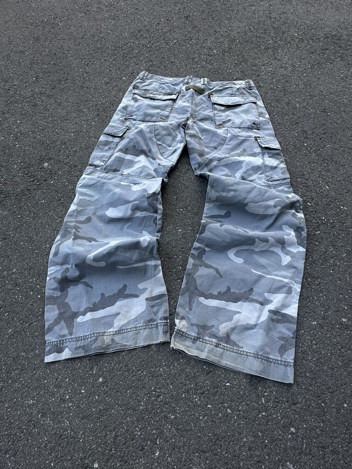 Polo Ralph Lauren Polo Ralph Lauren Baggy Camo Avantgarde Y2K Pants Size US 32 / EU 48 - 5 Thumbnail