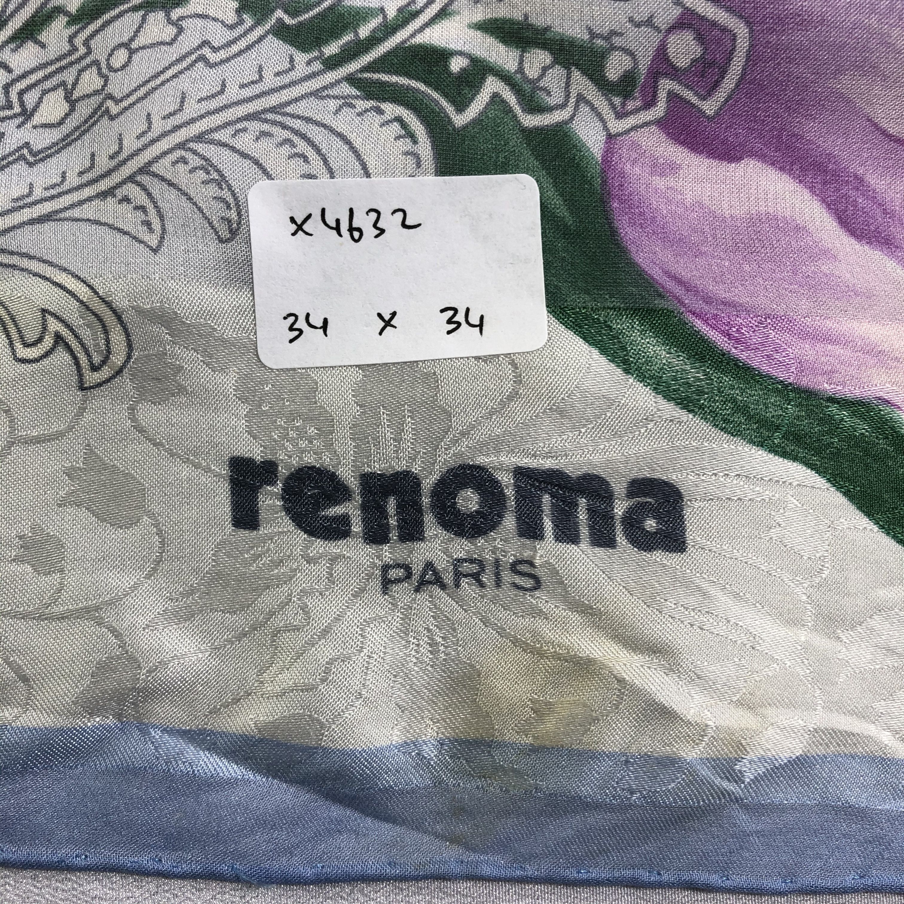 Vintage Renoma Silk Scarf