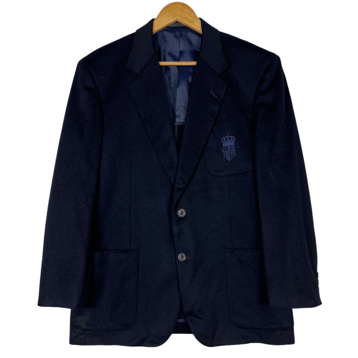 Burberry 🔥 VINTAGE BURBERRYS NEW WOOL LAZER BLAZER JACKET Size US L / EU 52-54 / 3 - 1 Thumbnail