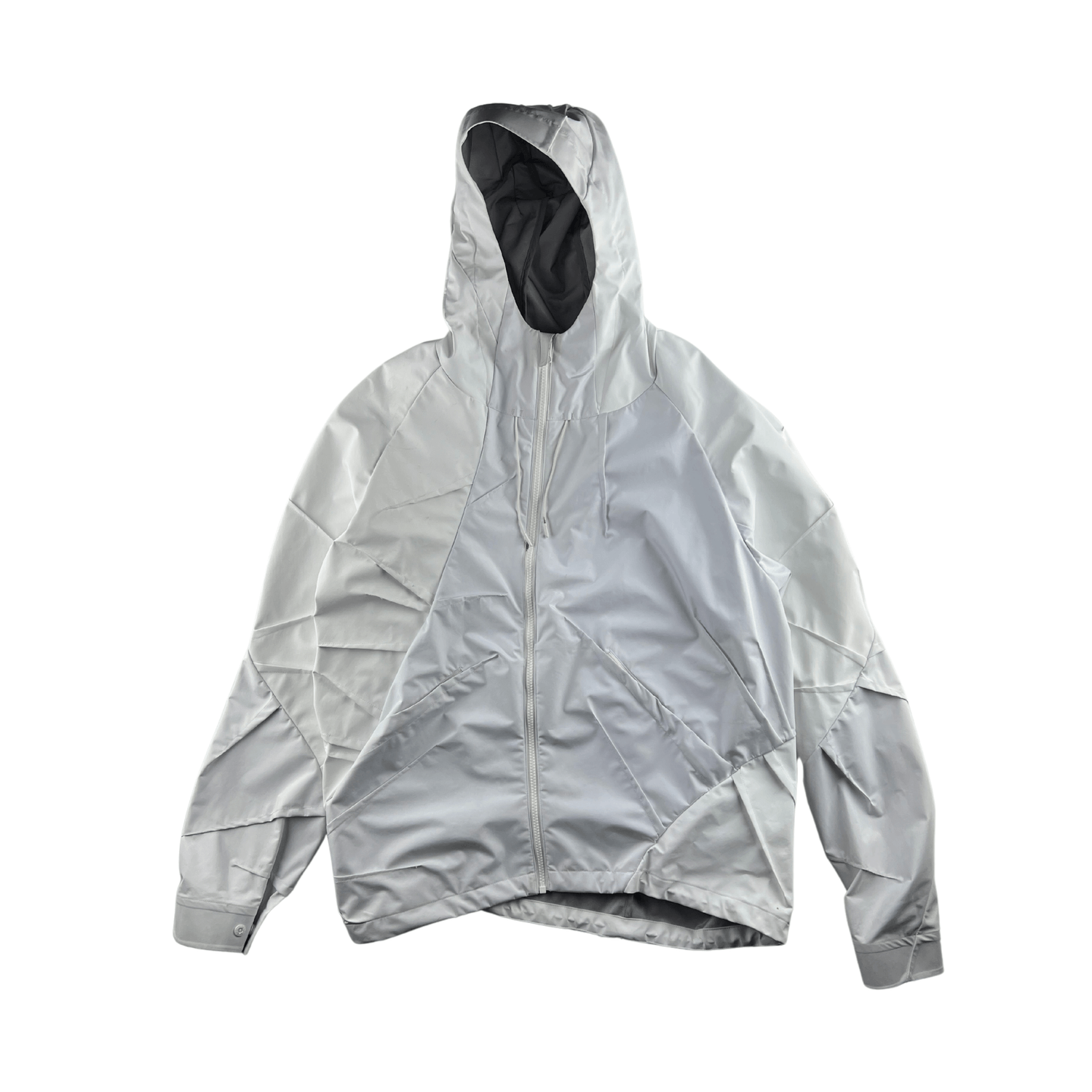 POST ARCHIVE FACTION (PAF) Post Archive Faction 4.0 White Technical Hooded Jacket Size US XL / EU 56 / 4 - 2 Thumbnail