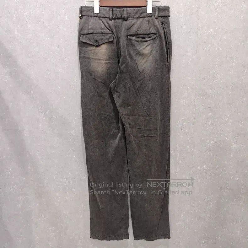 Balenciaga Balenciaga size XS Water-Washed Distressed Black Long Pant Size US 27 - 3 Thumbnail