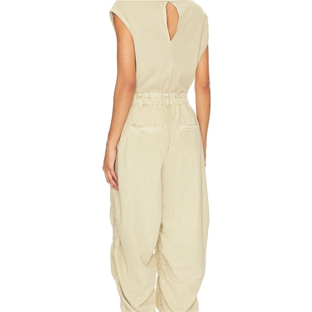 Free People Free People Mixed Media One Piece in Sand Jam, Size: XS Size 25" / US 0 / IT 36 - 6 Thumbnail
