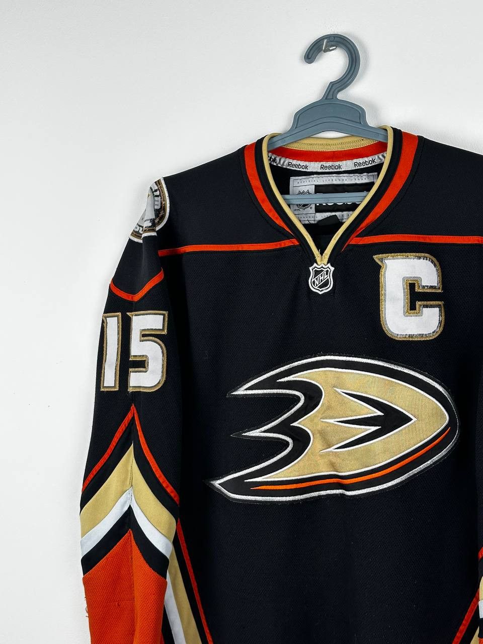 Reebok #15 Getzlaf Anaheim Ducks Vintage Jersey