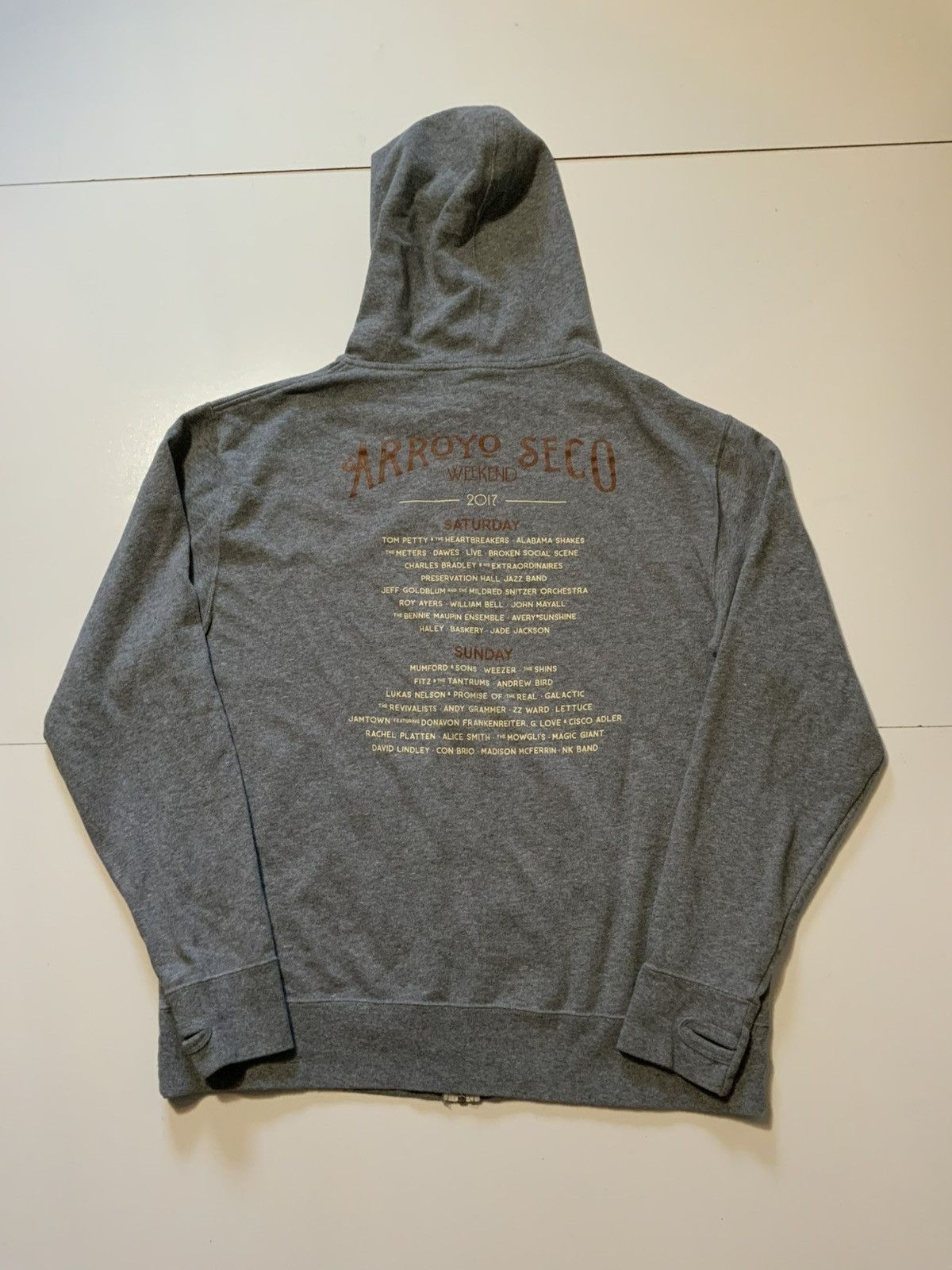 Band Tees Arroyo Seco Weekend Festival Tom Petty Weezer Band Hoodie Size US M / EU 48-50 / 2 - 3 Thumbnail