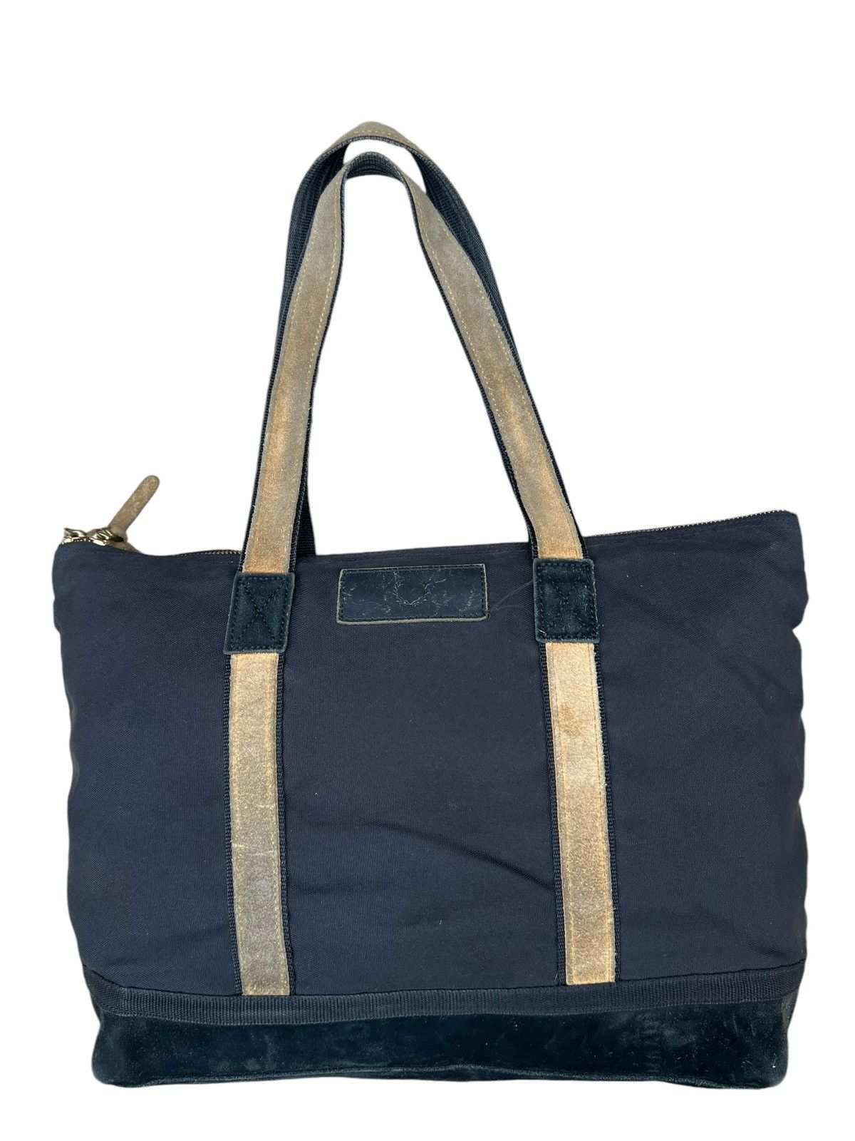 Fred Perry VTG Masterpiece X Fred Perry X Harris Tweed Patina Tote Bag Size ONE SIZE - 7 Thumbnail