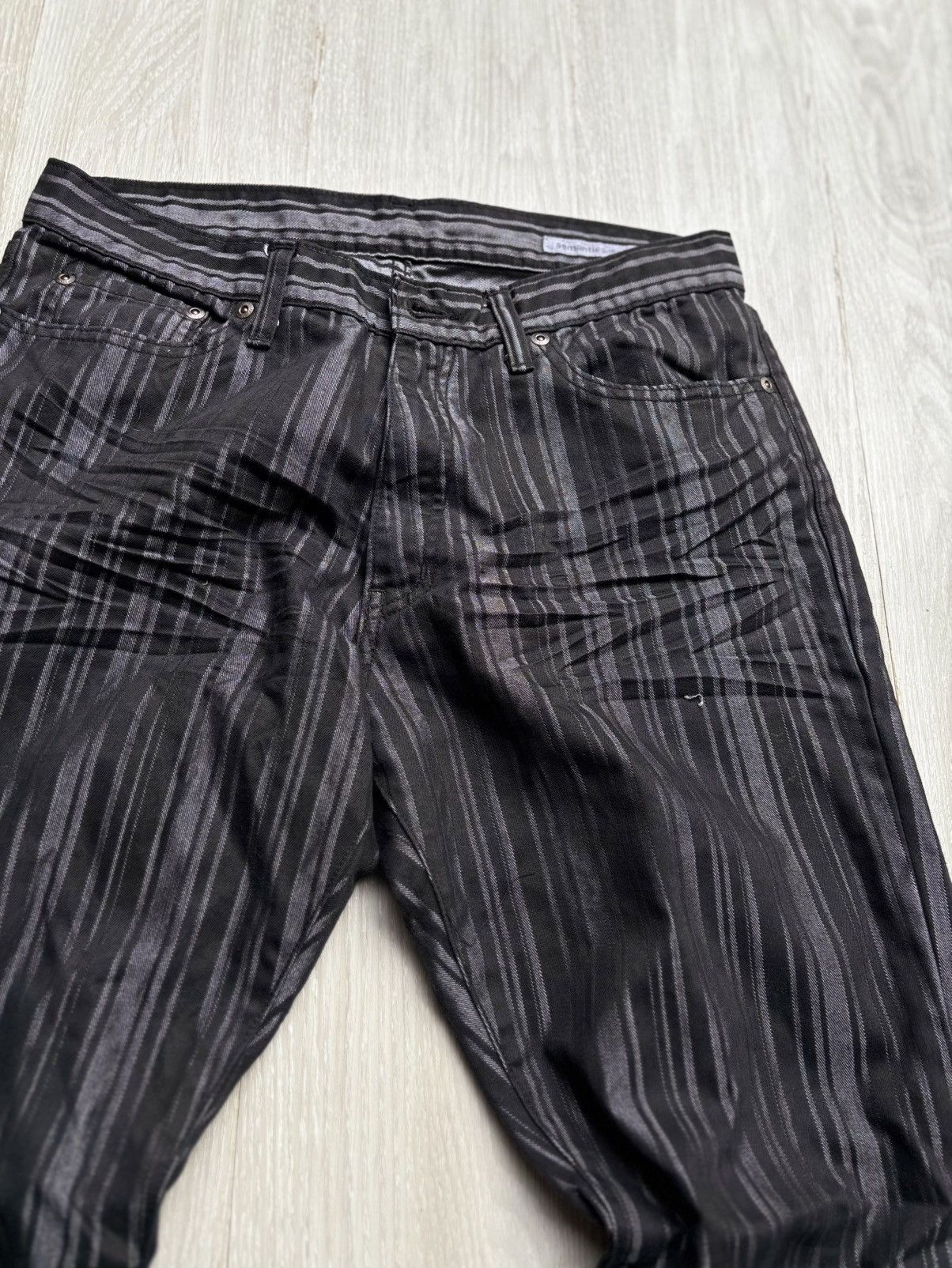 Japanese Brand SEMANTIC DESIGN lace up flare pants Size US 29 - 2 Thumbnail