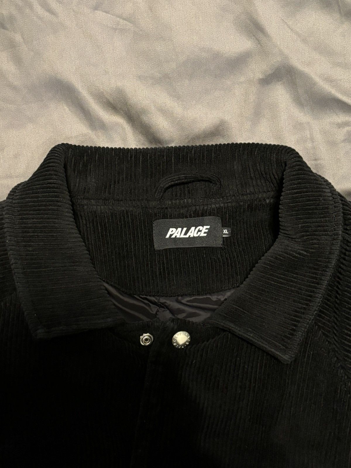 Palace Palace Cord Bomber Black XL Size US XL / EU 56 / 4 - 4 Thumbnail