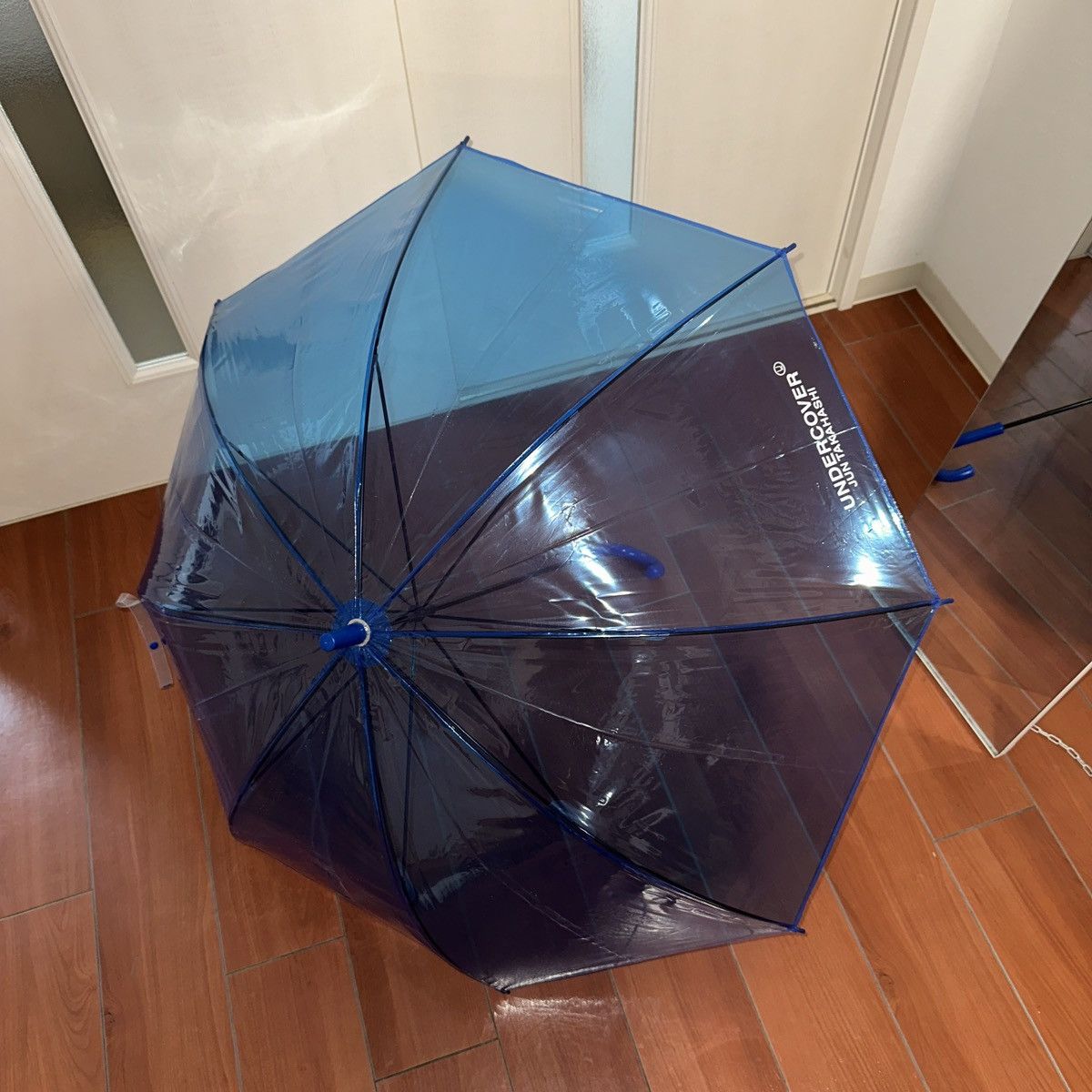 Undercover PVC Long Umbrella Blue Size ONE SIZE - 2 Thumbnail