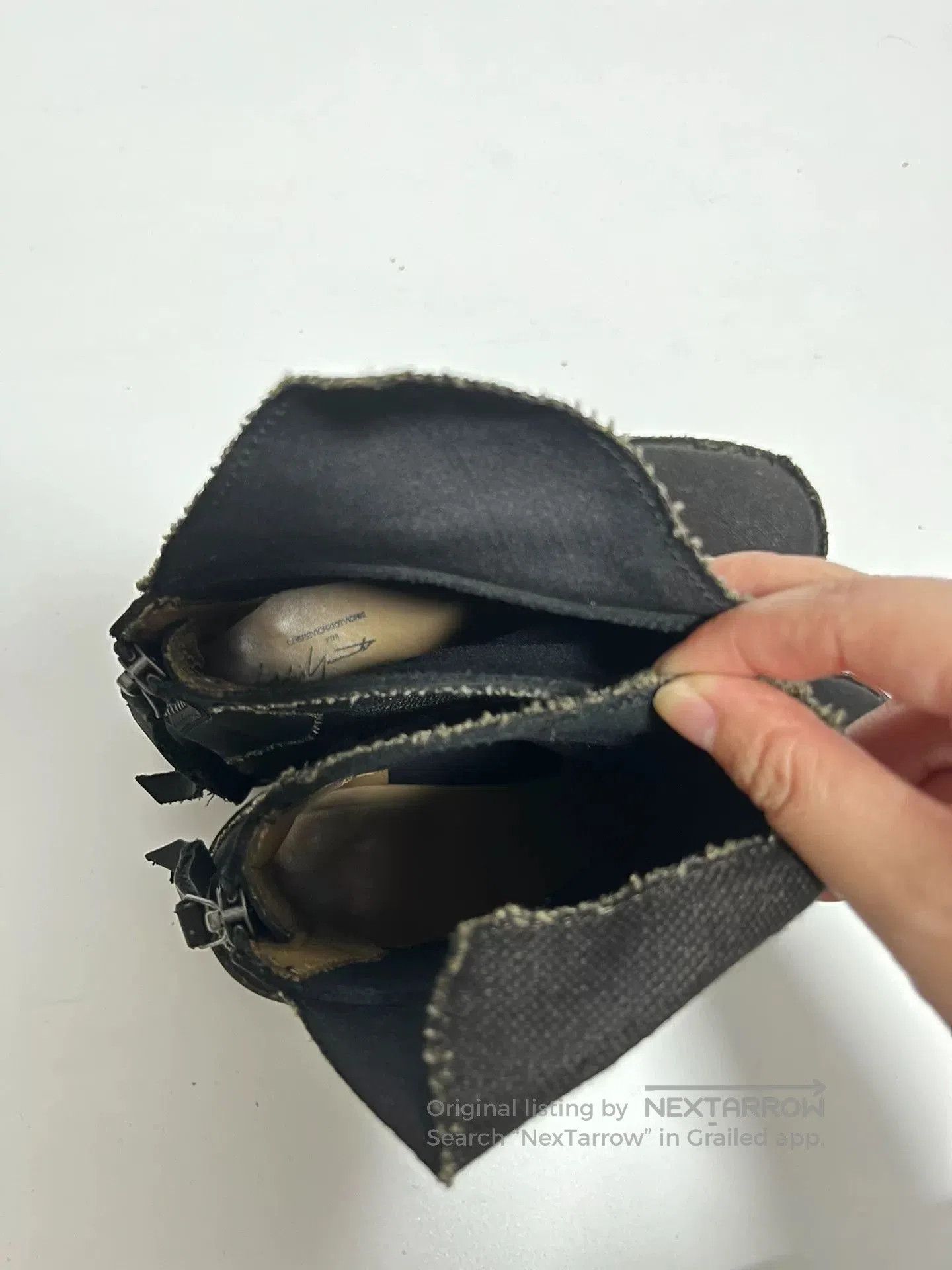 Yohji Yamamoto Yohji Yamamoto x CHEREVICHKIOTVICHKI Linen Boots. Size US 6 / IT 36 - 7 Thumbnail