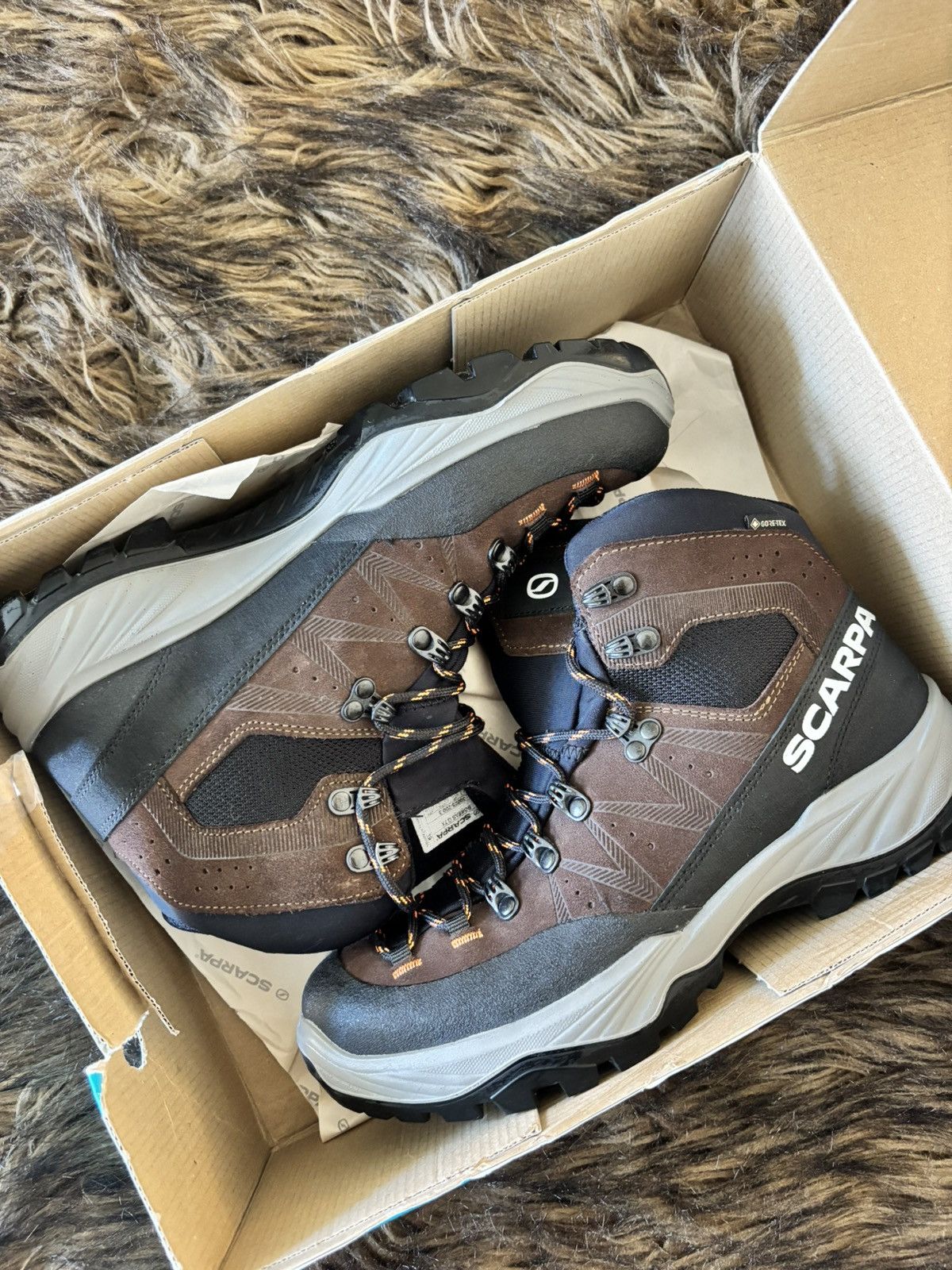 Other Scarpa Gore-Tex Premium Hiking / Trekking Boots Size US 8.5 / EU 41-42 - 4 Thumbnail