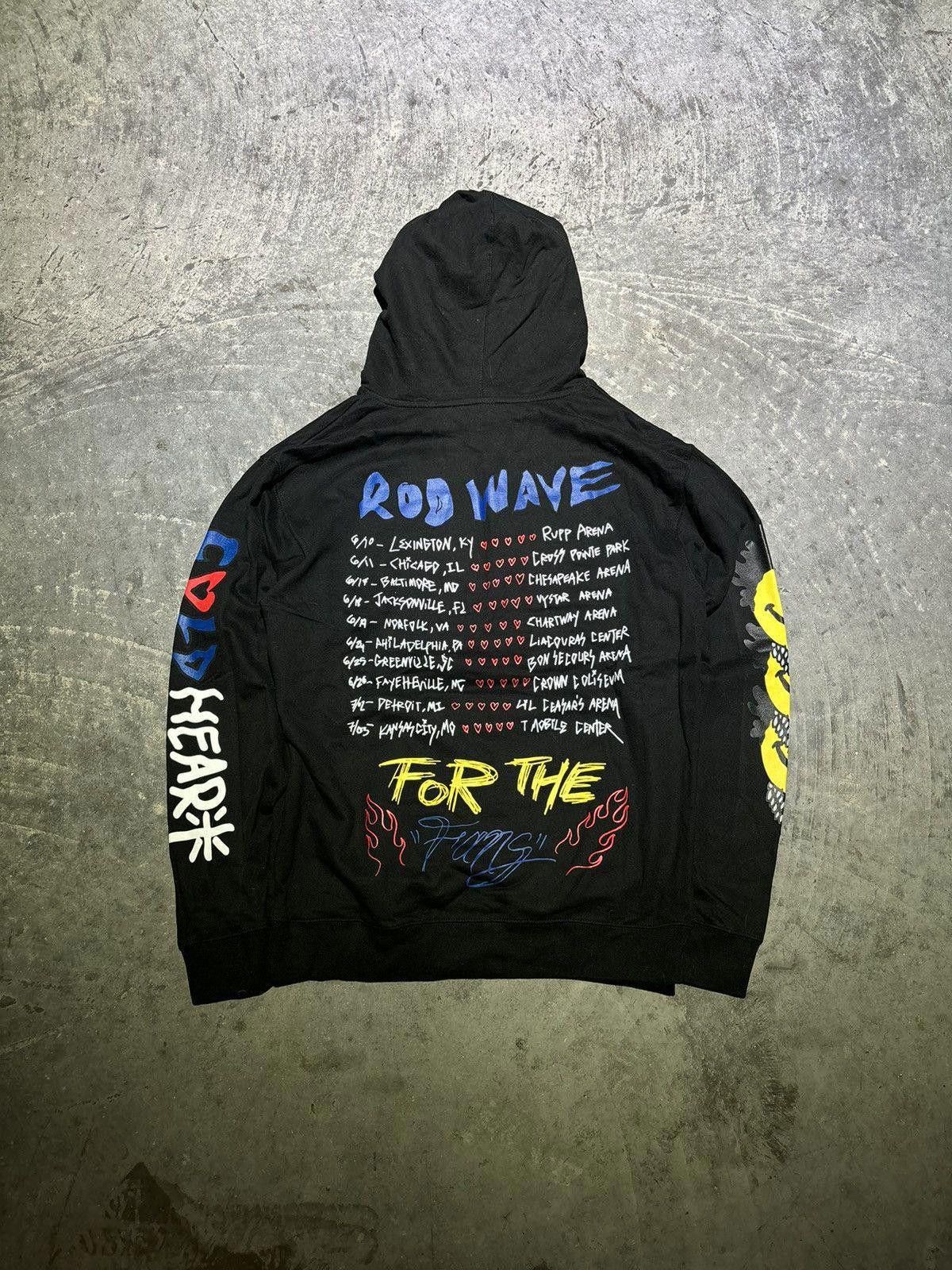 Rap Tees Rod Wave Official Tour Merch Hoodie Size US M / EU 48-50 / 2 - 3 Thumbnail