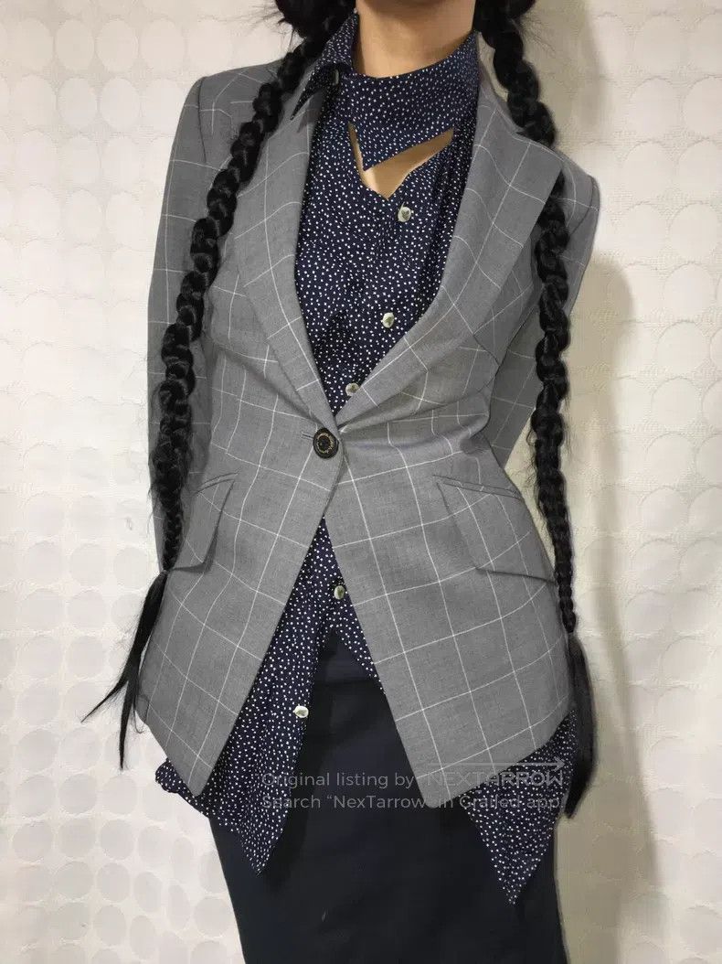 Vivienne Westwood Vivienne Westwood Wool Plaid Suit Size XS / US 0-2 / IT 36-38 - 3 Thumbnail