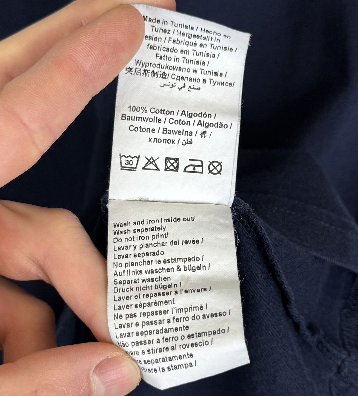 Vivienne Westwood Vivienne Westwood Time Machine Classic Orb T-shirt Navy Blue Size US M / EU 48-50 / 2 - 8 Thumbnail