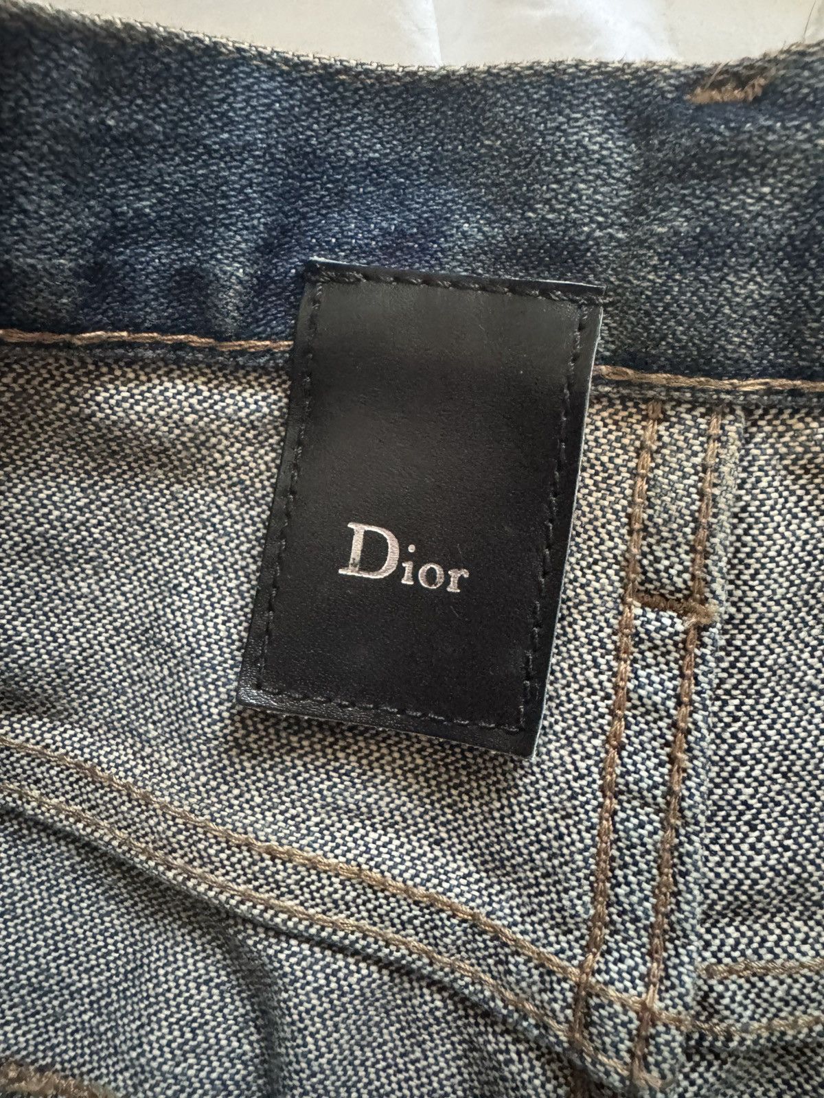 Dior Dior Homme ss05 mud washed rust jean Size US 29 - 4 Thumbnail