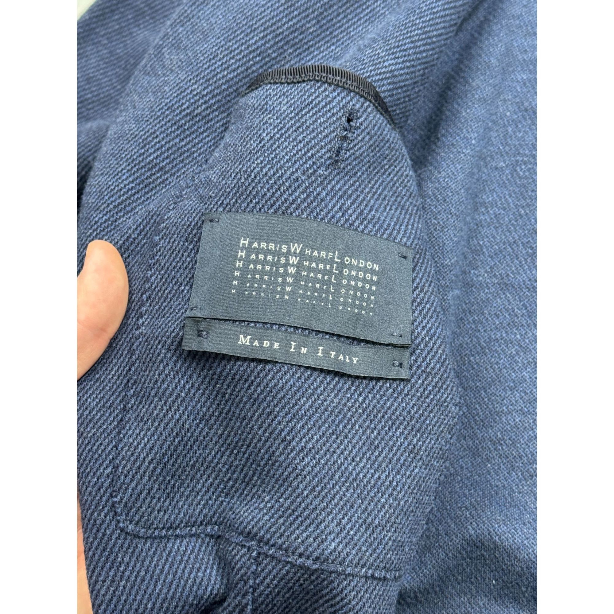 Harris Wharf London Harris Wharf London Loro Piana Material Wool Blazer (Y1285) Size 36R - 5 Thumbnail