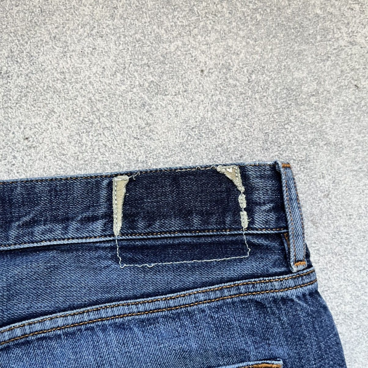 Stone Island STONE ISLAND Jeans Wash Blue Denim Vintage Y2k Affliction Size US 32 / EU 48 - 6 Thumbnail