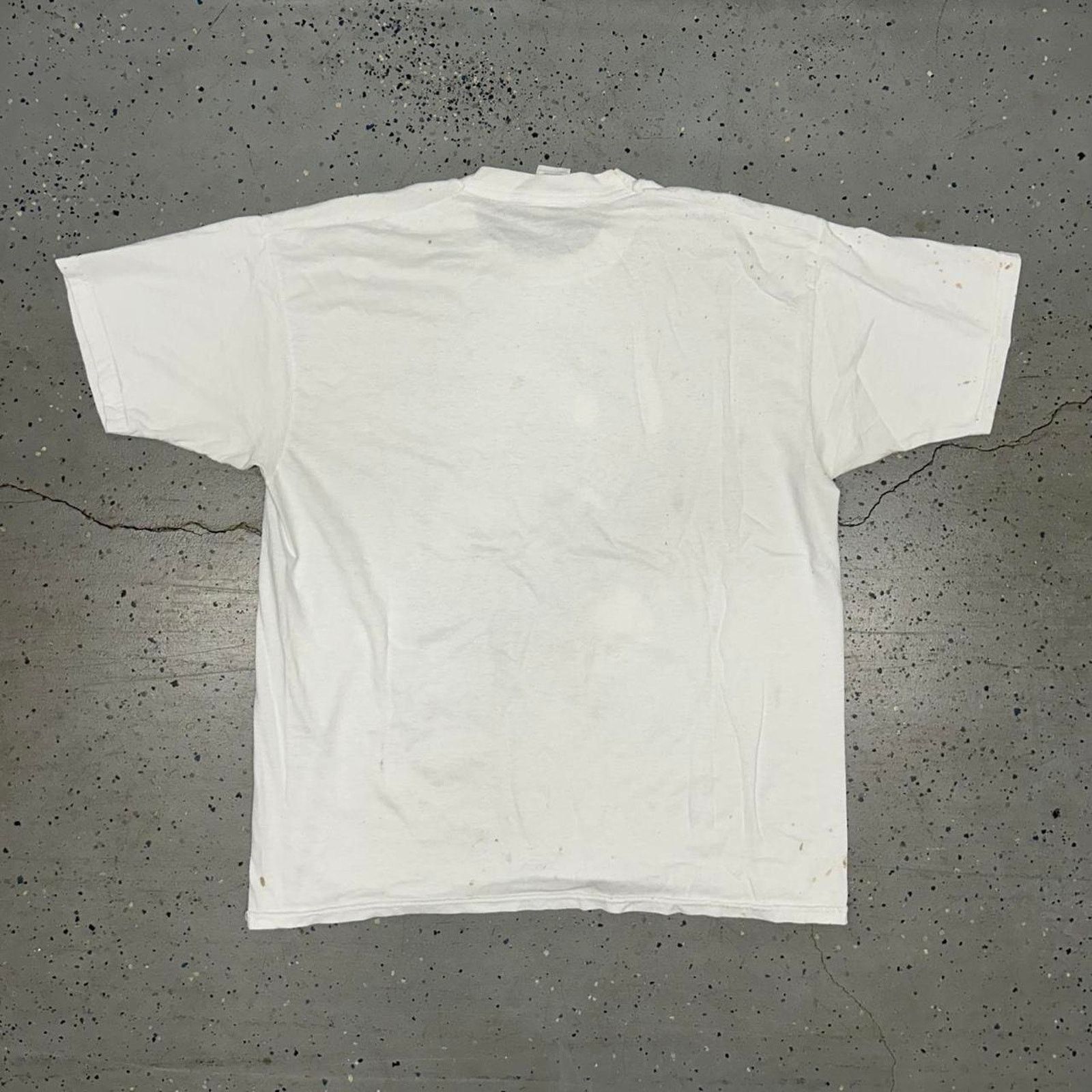 Fruit Of The Loom White vintage 90s Bird graphic tee Size US XL / EU 56 / 4 - 7 Thumbnail