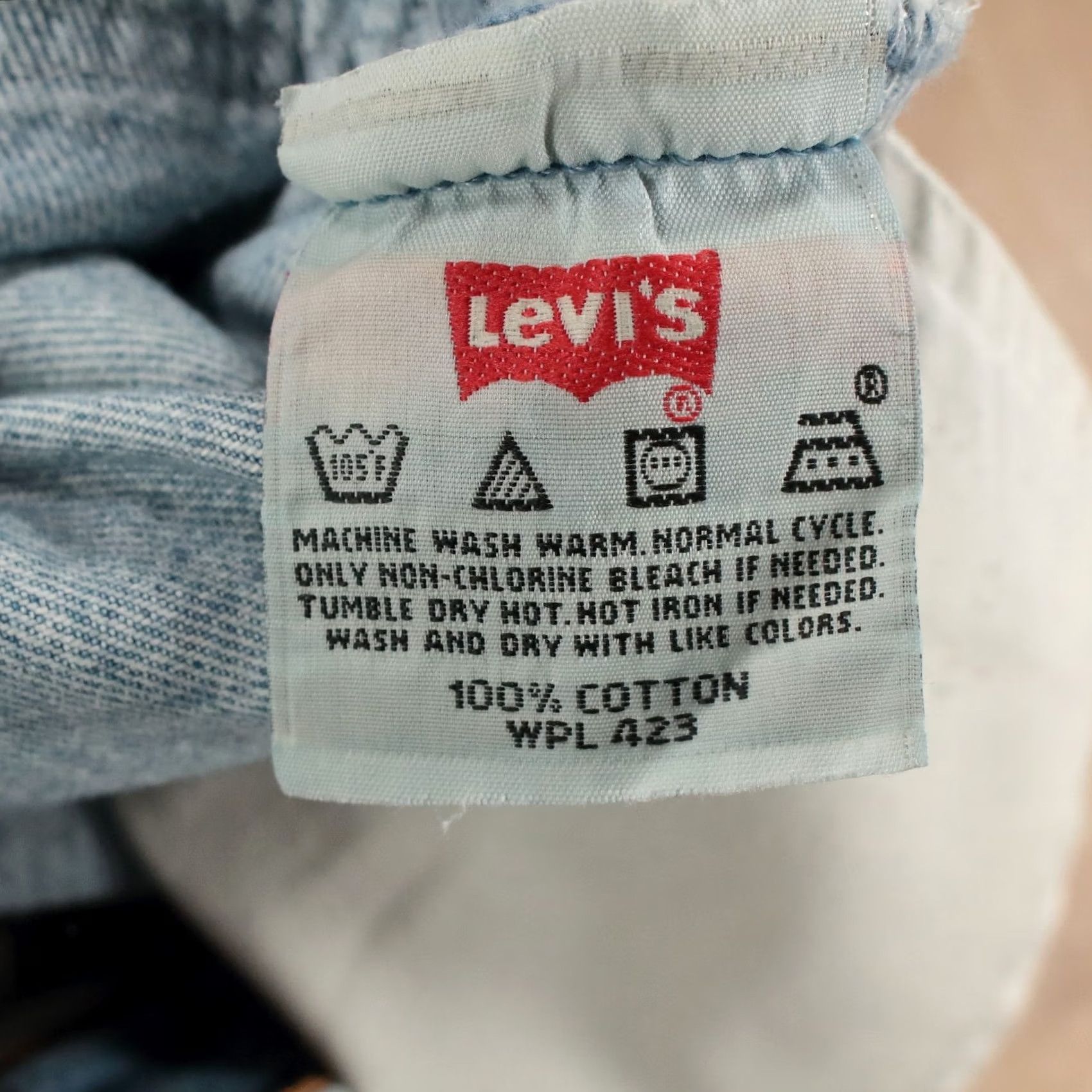 Levi's LEVI'S 501 fit denim jeans 40x32 faded red tab button fly workwear 90s 00s Mens Size US 40 / EU 56 - 7 Thumbnail
