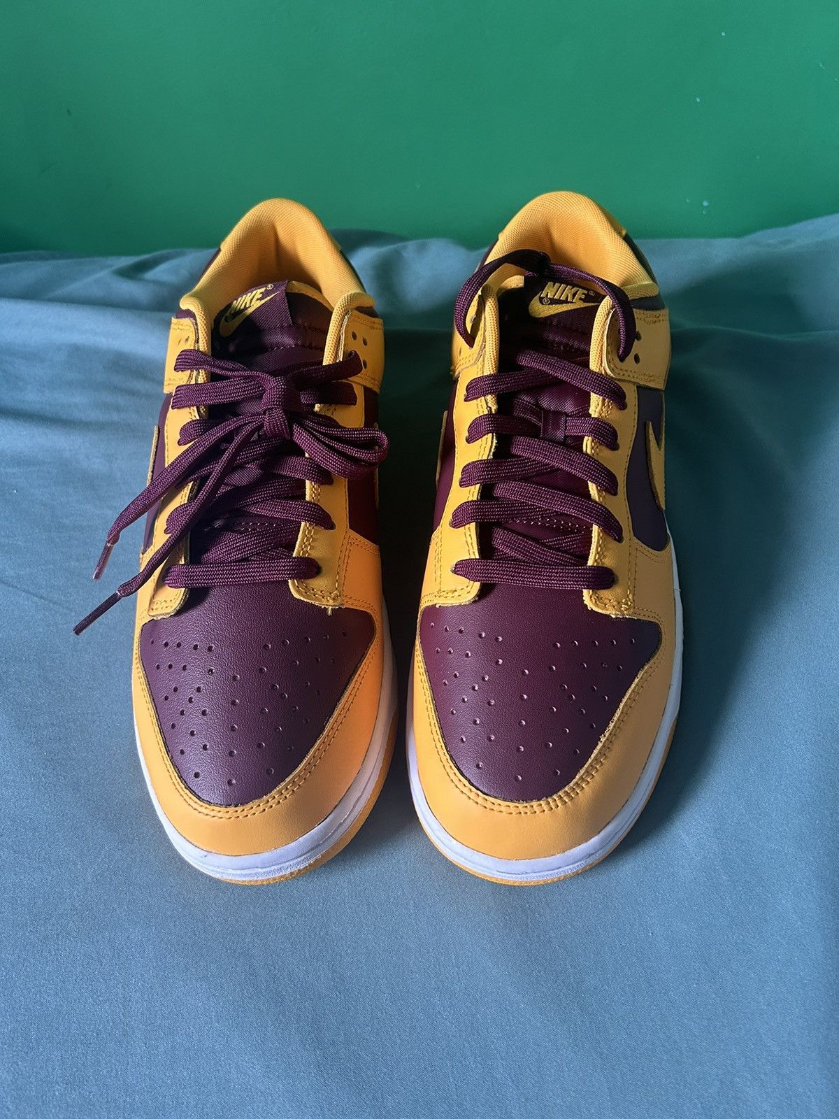 Nike Nike Dunk Low Arizona State 2022 Size US 11 / EU 44 - 7 Thumbnail