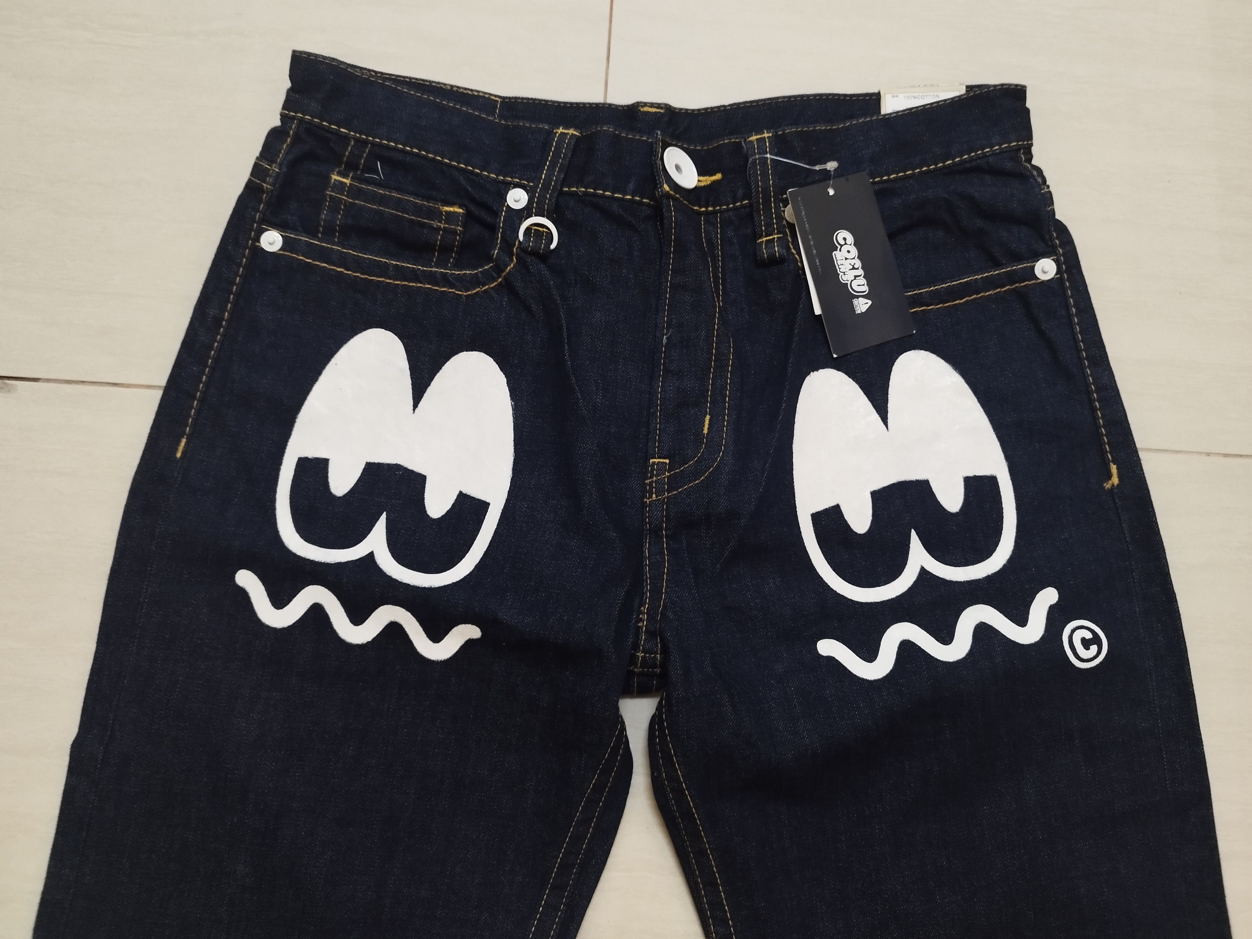 If Six Was Nine × Japanese Brand Japanese Brand Co&Lu Denim Painter Jeans Size US 33 - 4 Thumbnail