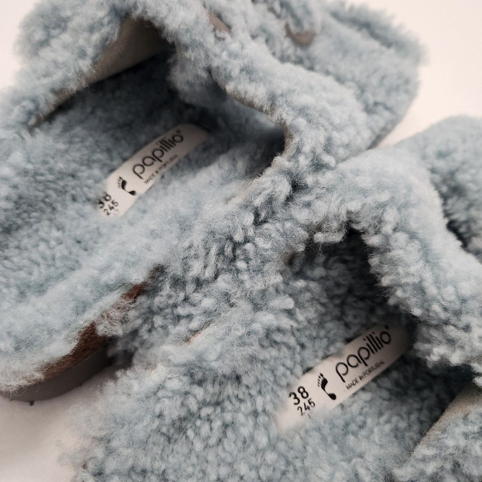 Birkenstock BIRKENSTOCK Papillio Teddy Arizona Big Buckle Shearling Size US 7.5 / IT 37.5 - 2 Thumbnail