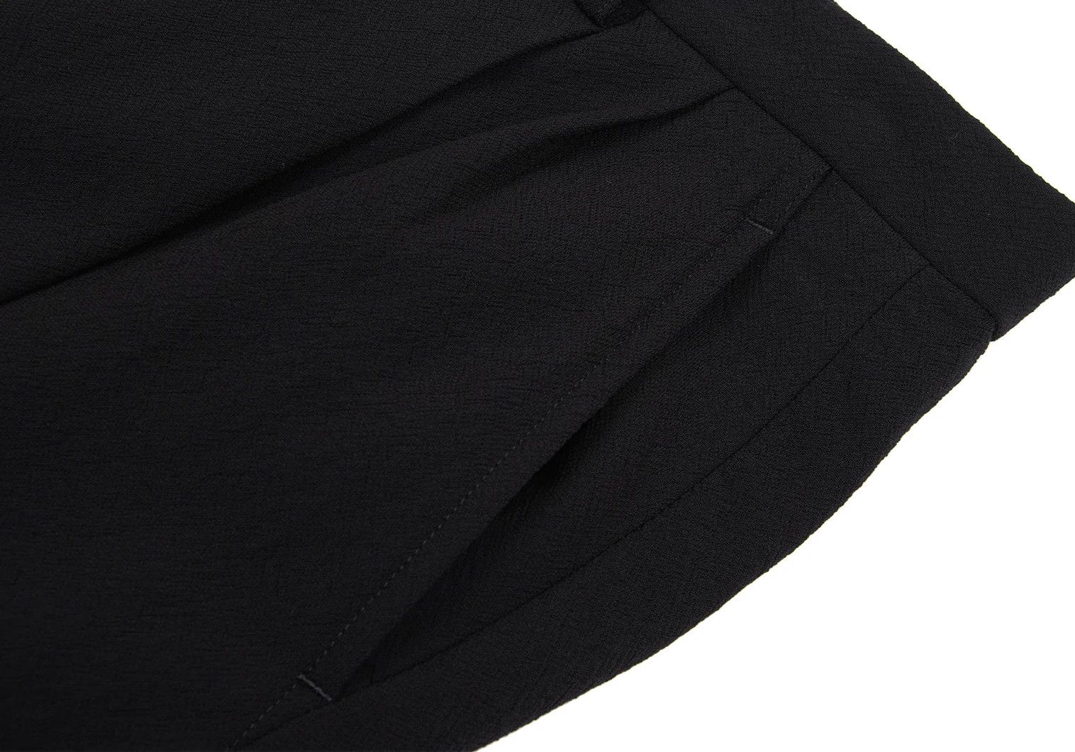 Issey Miyake Wool Two-Tack Tapered Pants in Black Size 3 Size US 34 / EU 50 - 3 Thumbnail