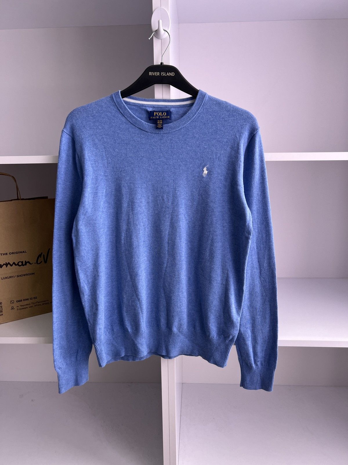 Polo Ralph Lauren × Vintage Vintage Polo Ralph Lauren V-neck Sweater Size US M / EU 48-50 / 2 - 6 Thumbnail
