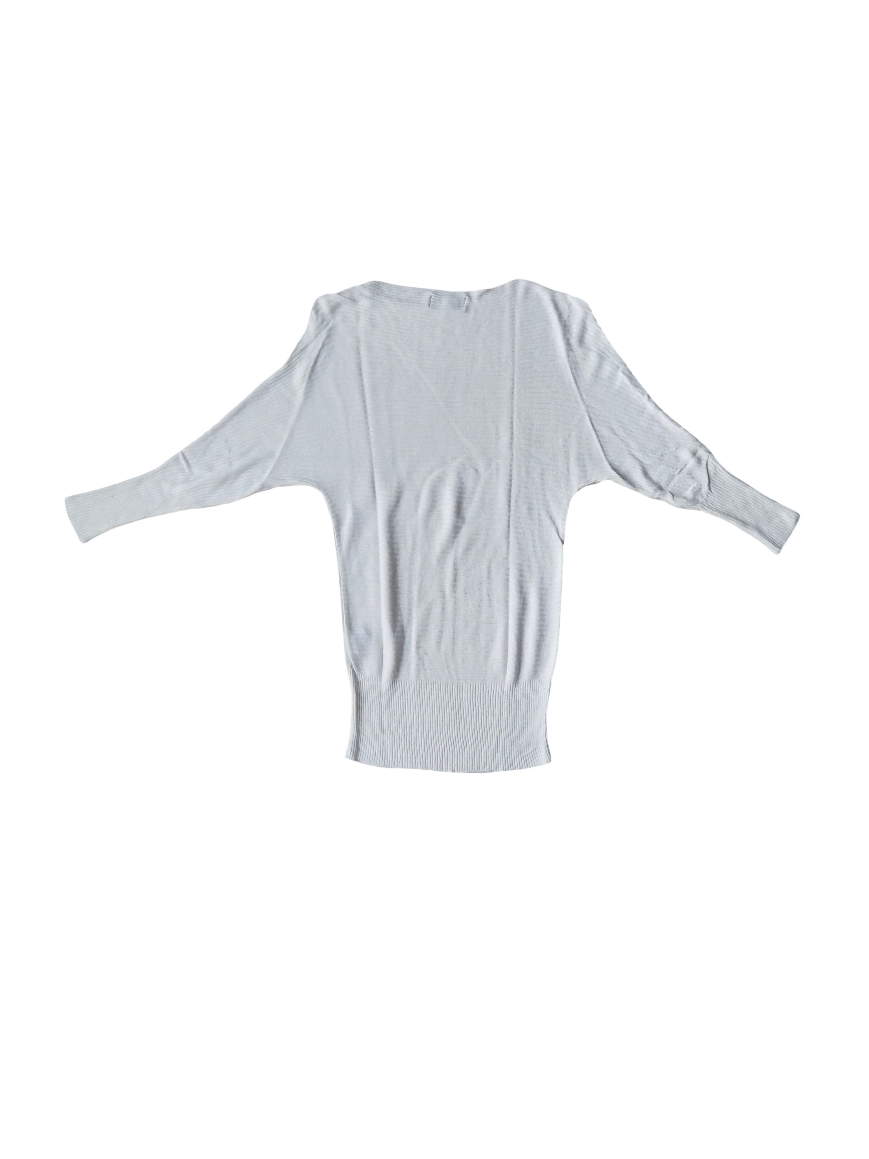 Japanese Brand REI RISEE Dolman Sleeve Knit Sweater Size M / US 6-8 / IT 42-44 - 3 Thumbnail