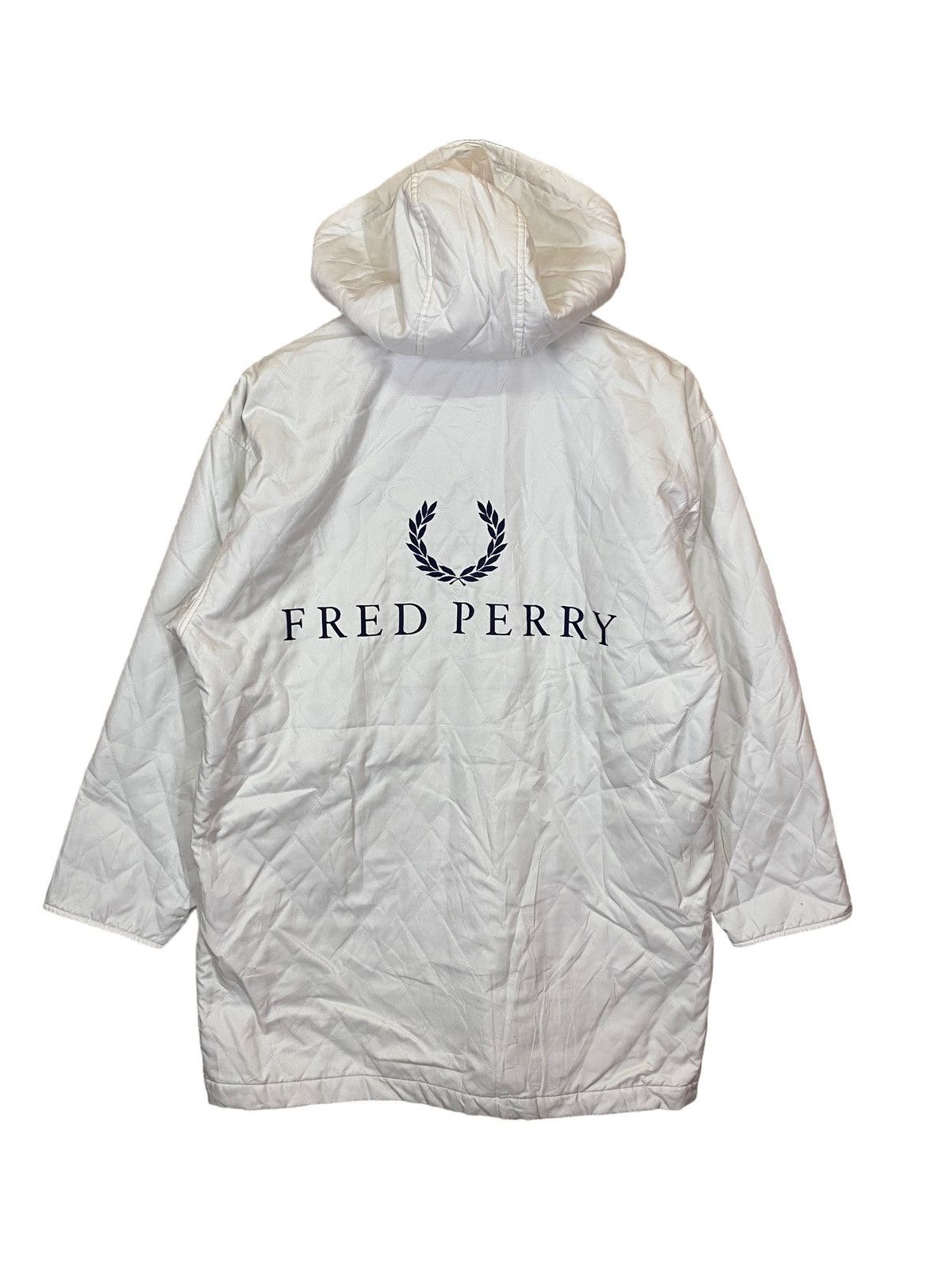Fred Perry × Japanese Brand ‼️VTG FRED PERRY QUILTED PARKAS EMBOIDERY LOGO ‼️ Size US S / EU 44-46 / 1 - 1 Thumbnail
