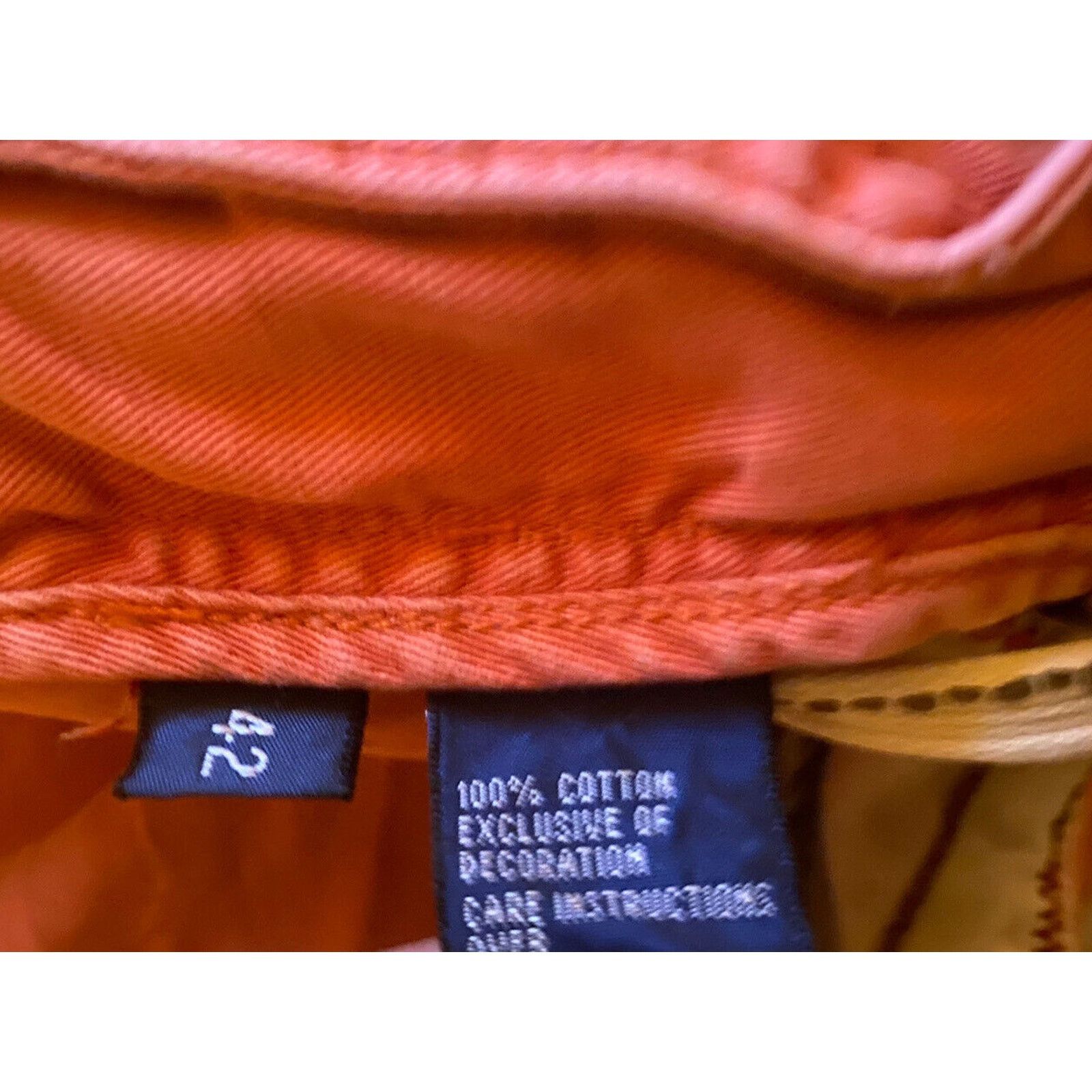 Polo Ralph Lauren Polo Ralph Lauren Drawstring Shorts Size 42 Red Safari Vtg Size US 42 / EU 58 - 10 Thumbnail