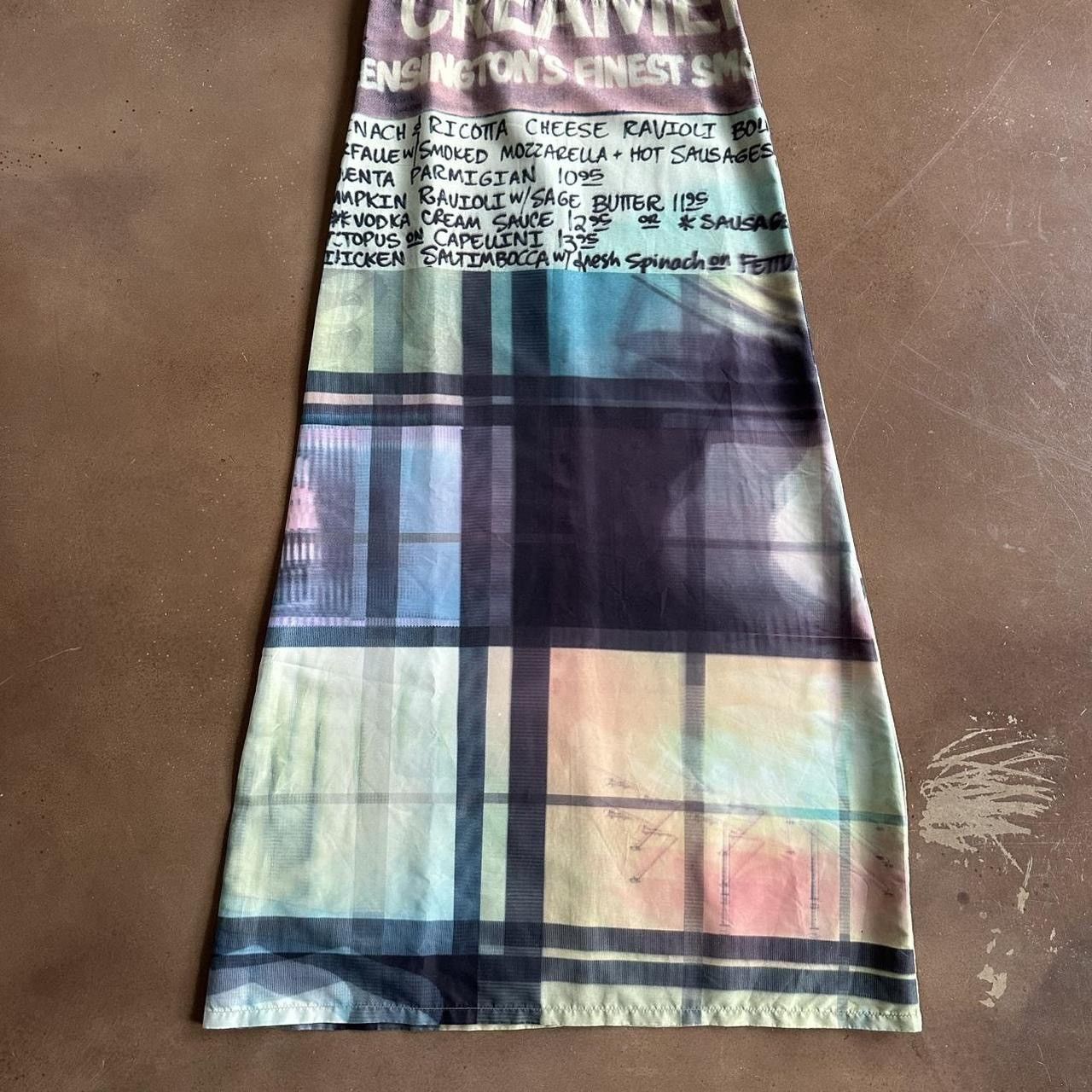 Cop Copine COP COPINE 2000s Sleeveless Recipe Text Graphic Maxi Dress Size S / US 4 / IT 40 - 2 Thumbnail