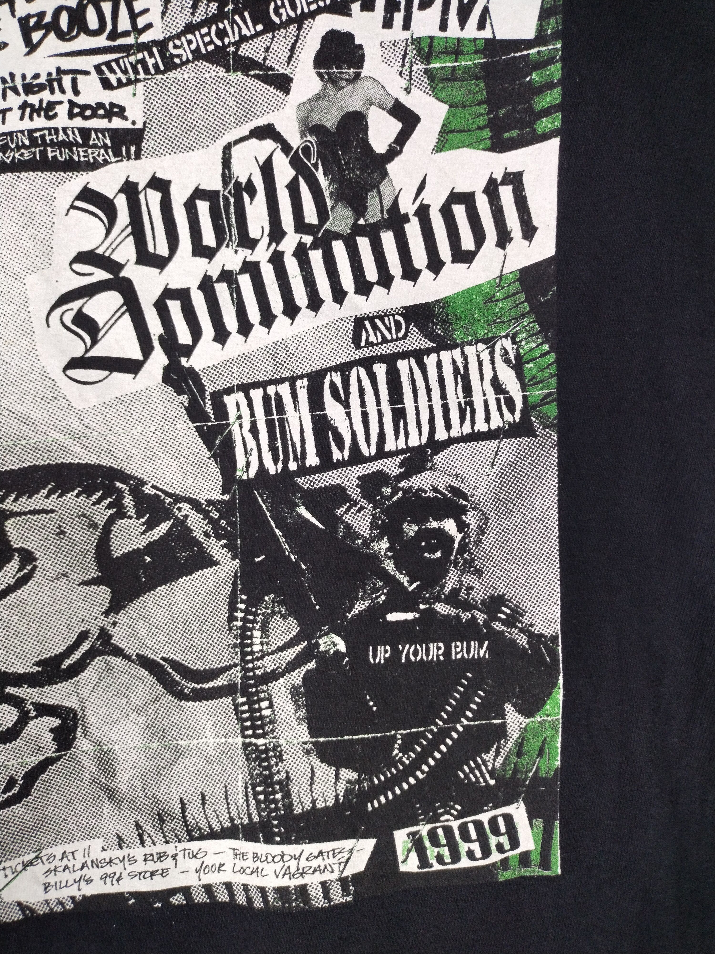 Metal Mulisha 00's Vtg Punk Bum Soldiers Shirt Tee Size US S / EU 44-46 / 1 - 7 Thumbnail