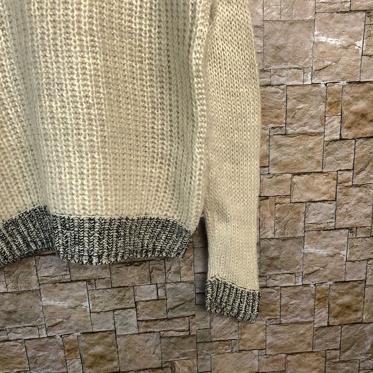 Homespun Knitwear × Japanese Brand × Kate Spade Kate Spade Saturday White mohair Knitwear #A1189 Size S / US 4 / IT 40 - 8 Thumbnail