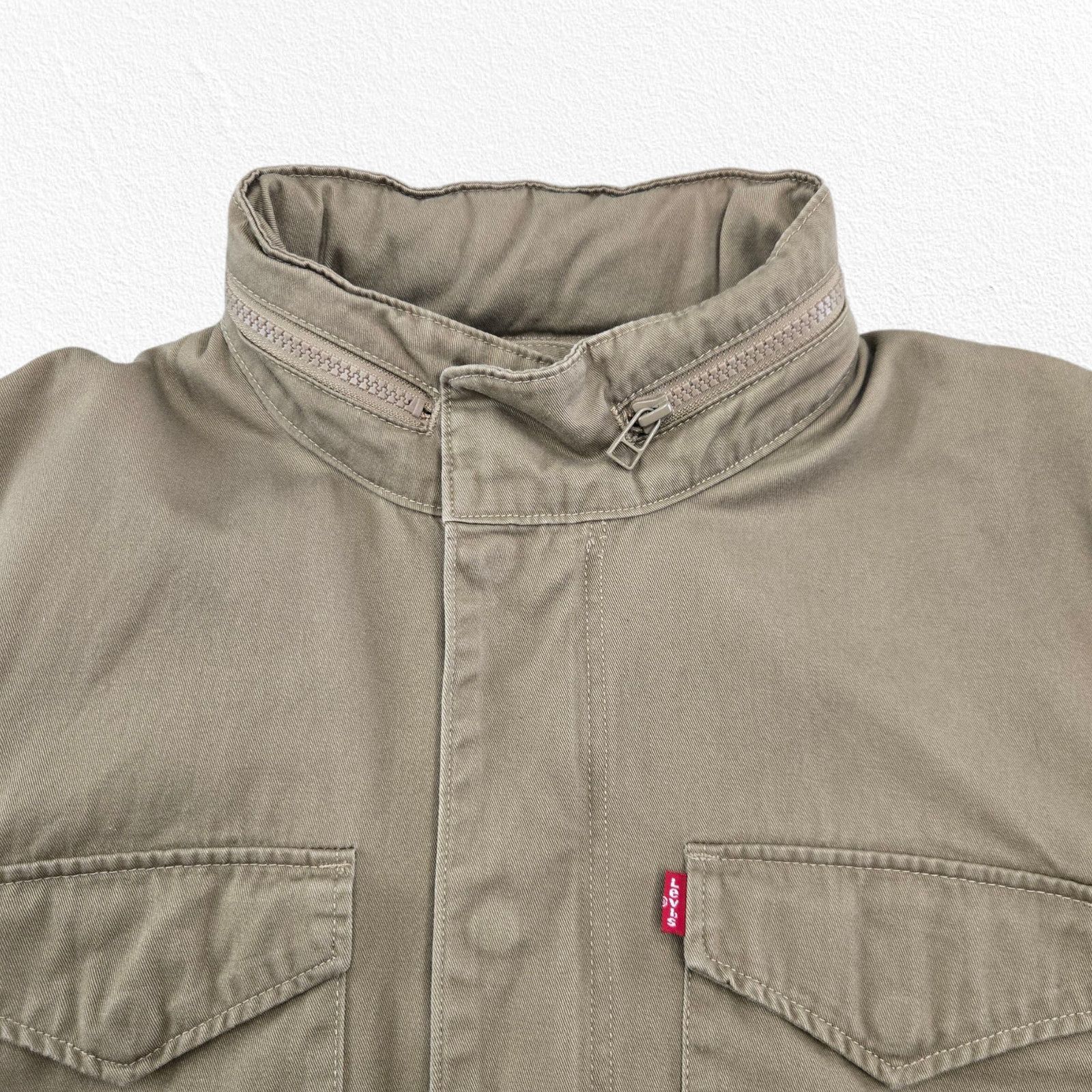 Levi's Levi’s Khaki Cotton Utility Field Jacket Safari Size Medium Size M / US 6-8 / IT 42-44 - 4 Thumbnail
