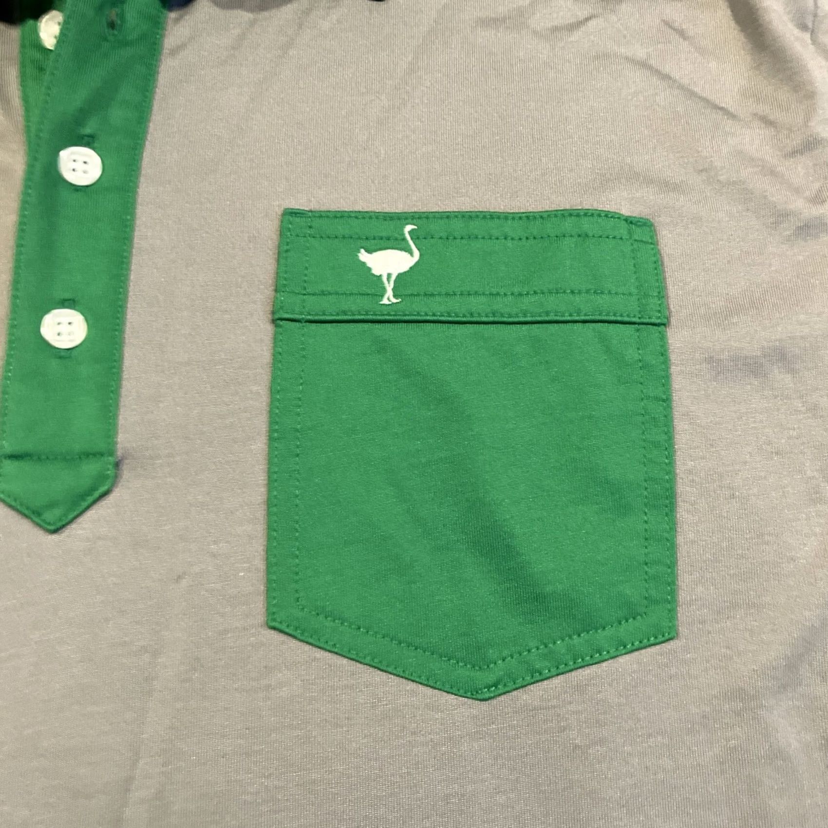 TravisMathew Travis Mathew Chive Golf Polo Gray Short Sleeve Men’s XL Polo Golf Pima Cotton Polyester Casual Travel Outdoor Preppy Logo Dad Beach Sports Size US XL / EU 56 / 4 - 2 Thumbnail