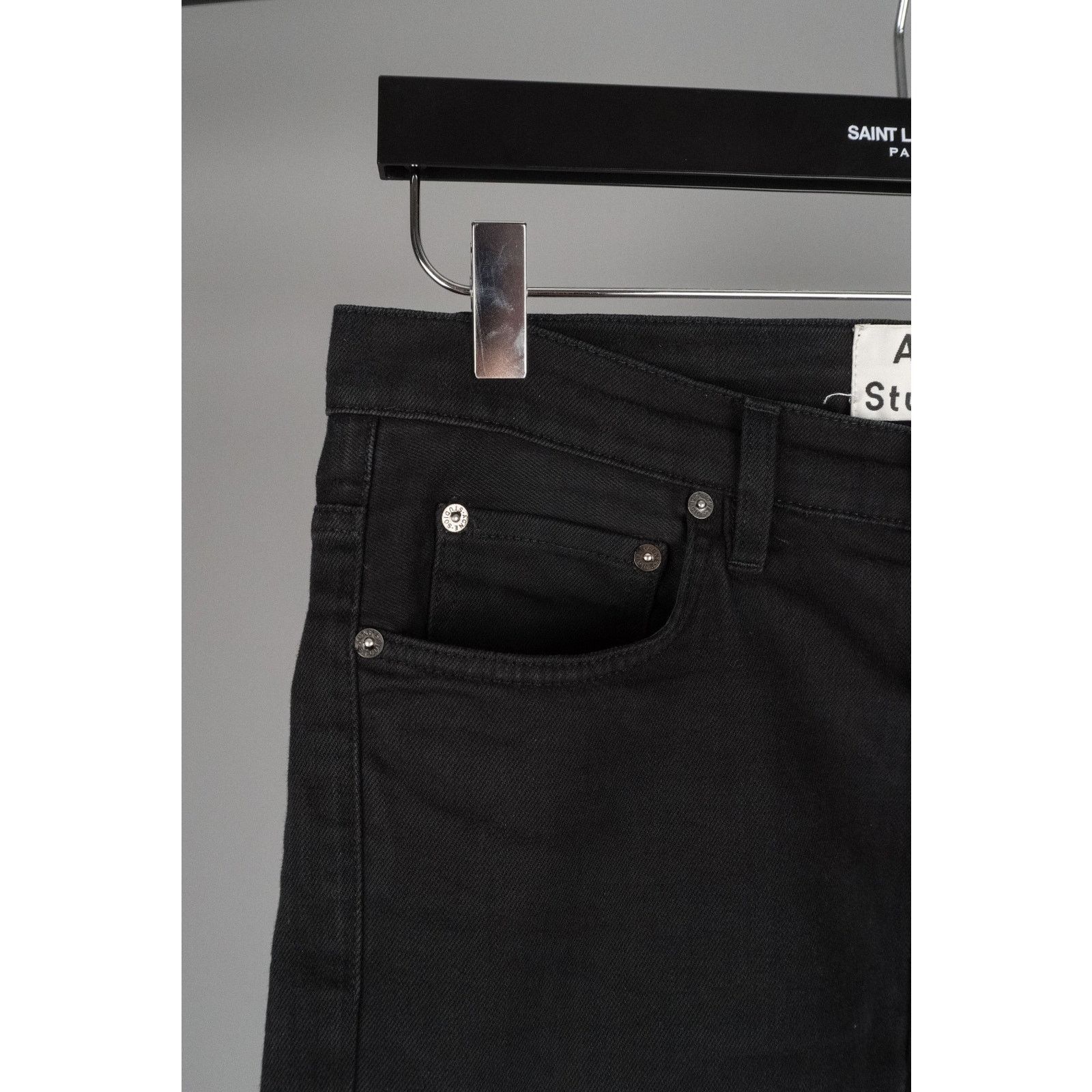 Acne Studios Acne studios town stay cash black denim pants jeans Size US 30 / EU 46 - 5 Thumbnail